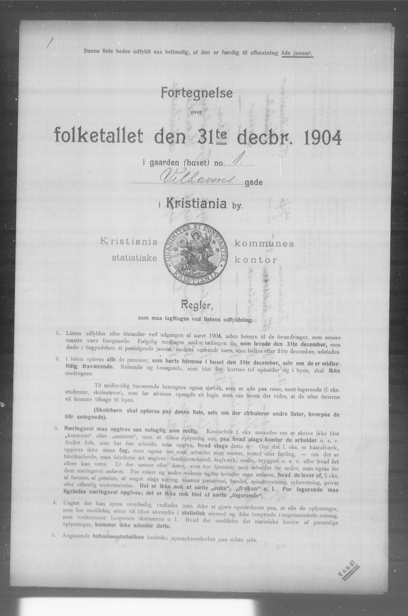 OBA, Kommunal folketelling 31.12.1904 for Kristiania kjøpstad, 1904, s. 23856