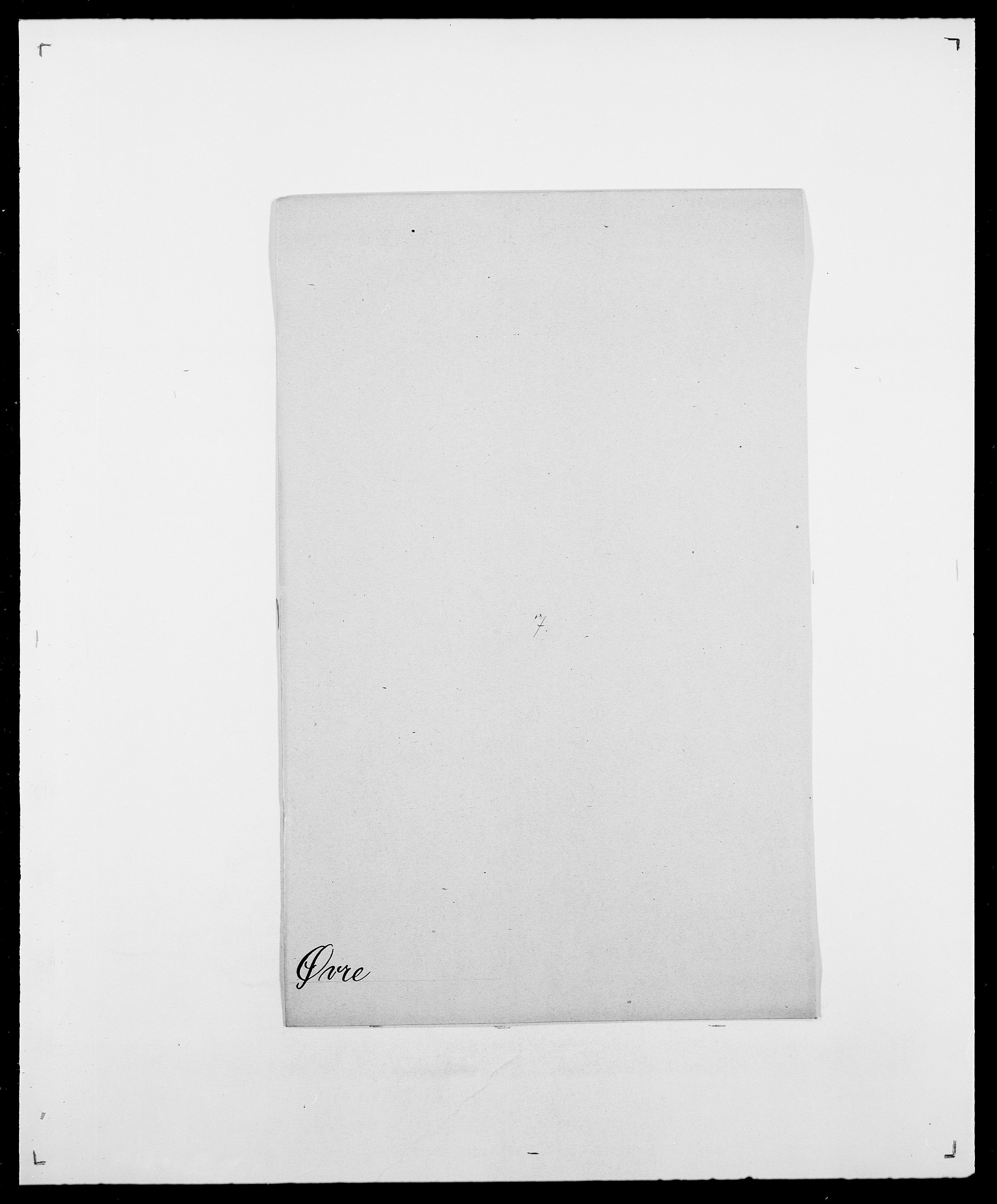 Delgobe, Charles Antoine - samling, SAO/PAO-0038/D/Da/L0043: Wulfsberg - v. Zanten, s. 406