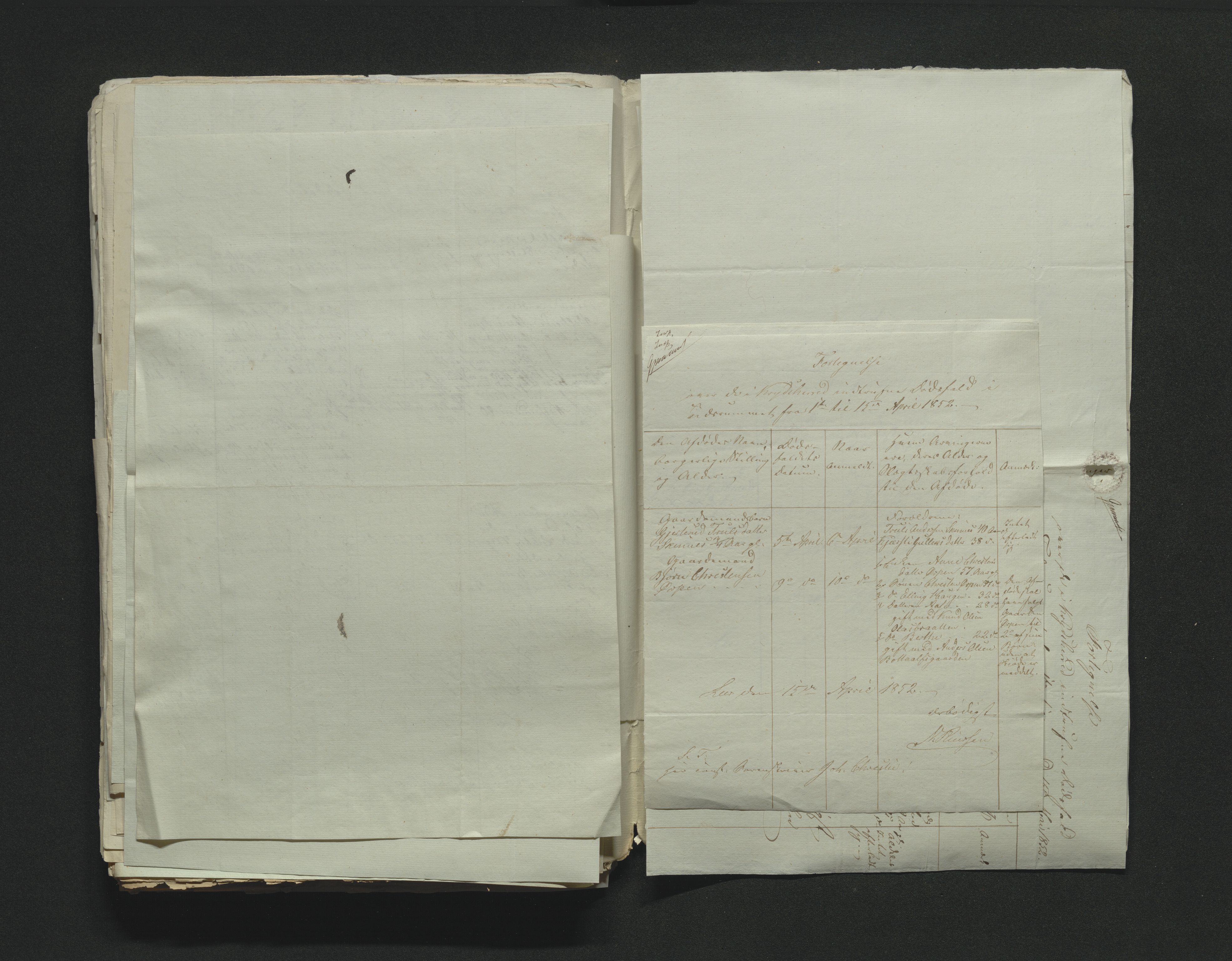 Eiker, Modum og Sigdal sorenskriveri, AV/SAKO-A-123/H/Ha/Hab/L0008: Dødsfallsmeldinger, 1850-1853