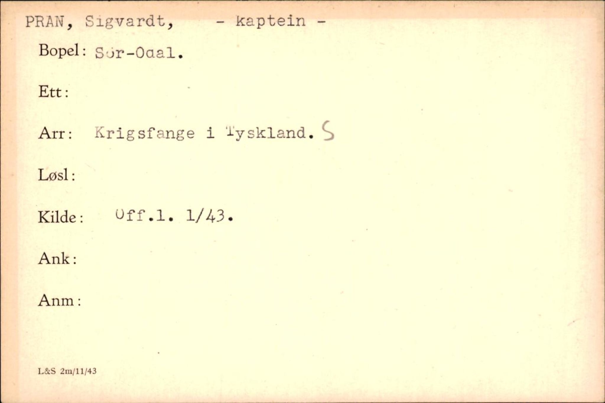 Forsvaret, Forsvarets krigshistoriske avdeling, AV/RA-RAFA-2017/Y/Yf/L0200: II-C-11-2102  -  Norske krigsfanger i Tyskland, 1940-1945, s. 830