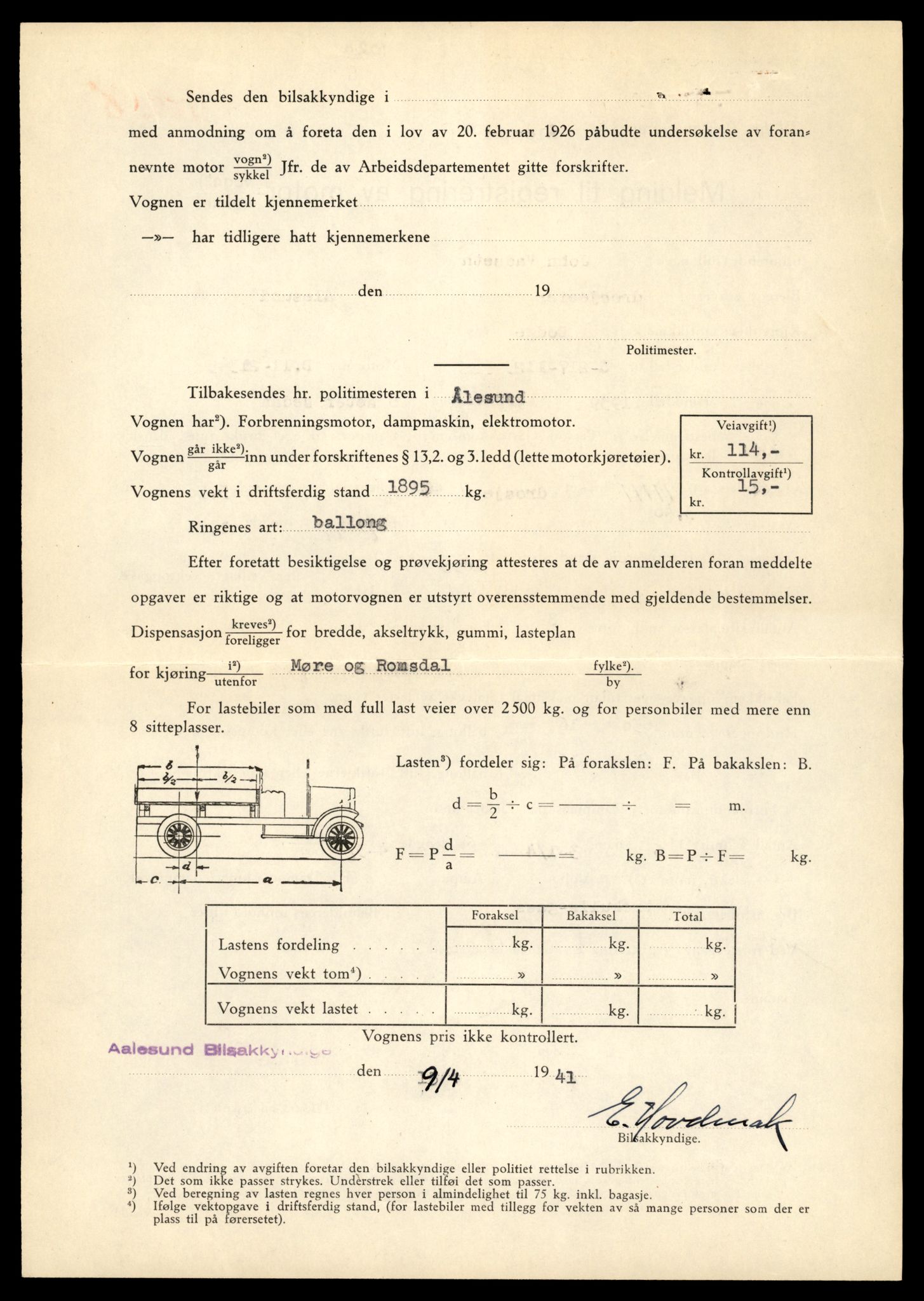 Møre og Romsdal vegkontor - Ålesund trafikkstasjon, AV/SAT-A-4099/F/Fe/L0042: Registreringskort for kjøretøy T 13906 - T 14079, 1927-1998, s. 3154