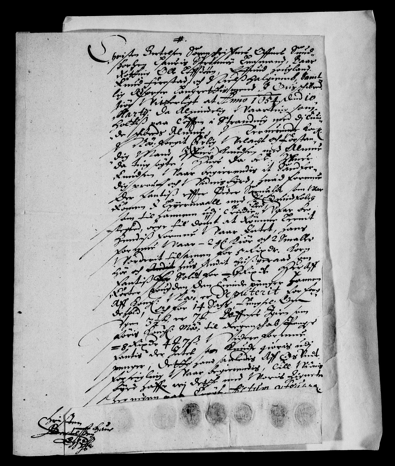 Rentekammeret inntil 1814, Reviderte regnskaper, Lensregnskaper, AV/RA-EA-5023/R/Rb/Rbt/L0124: Bergenhus len, 1652-1654
