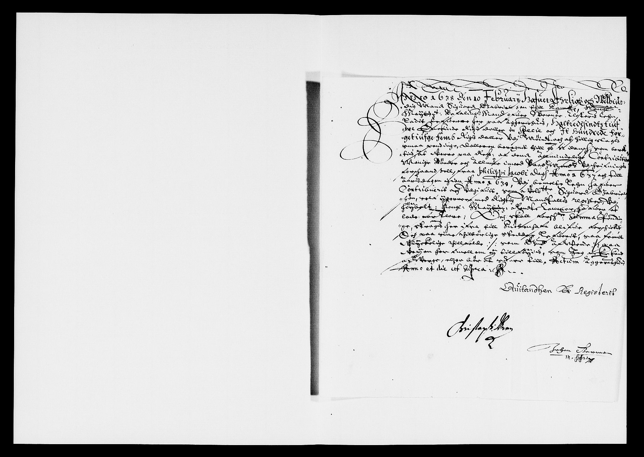 Rentekammeret inntil 1814, Reviderte regnskaper, Lensregnskaper, AV/RA-EA-5023/R/Rb/Rbg/L0004: Verne kloster len, 1635-1639