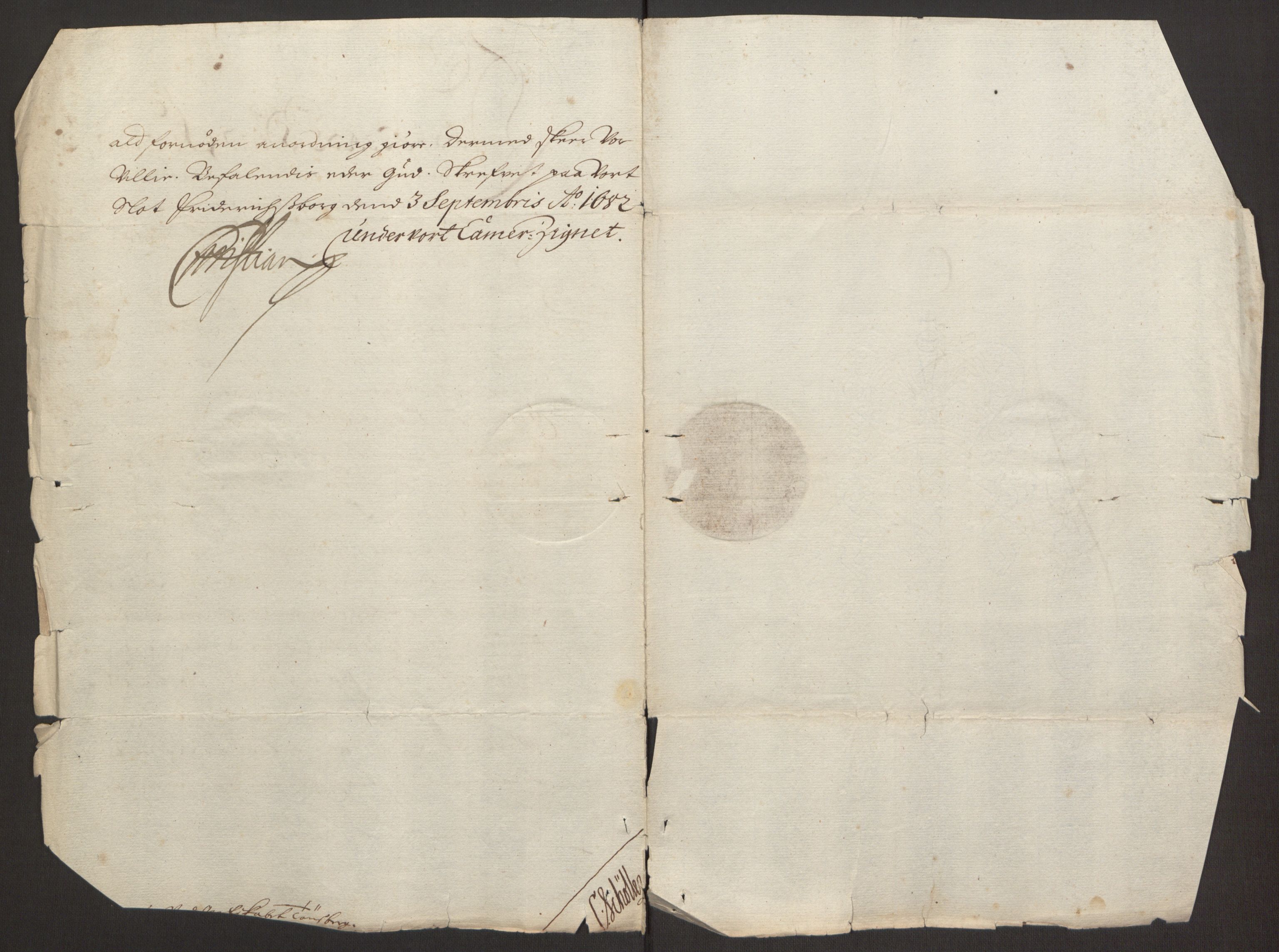 Rentekammeret inntil 1814, Reviderte regnskaper, Fogderegnskap, RA/EA-4092/R32/L1844: Fogderegnskap Jarlsberg grevskap, 1674-1675, s. 264