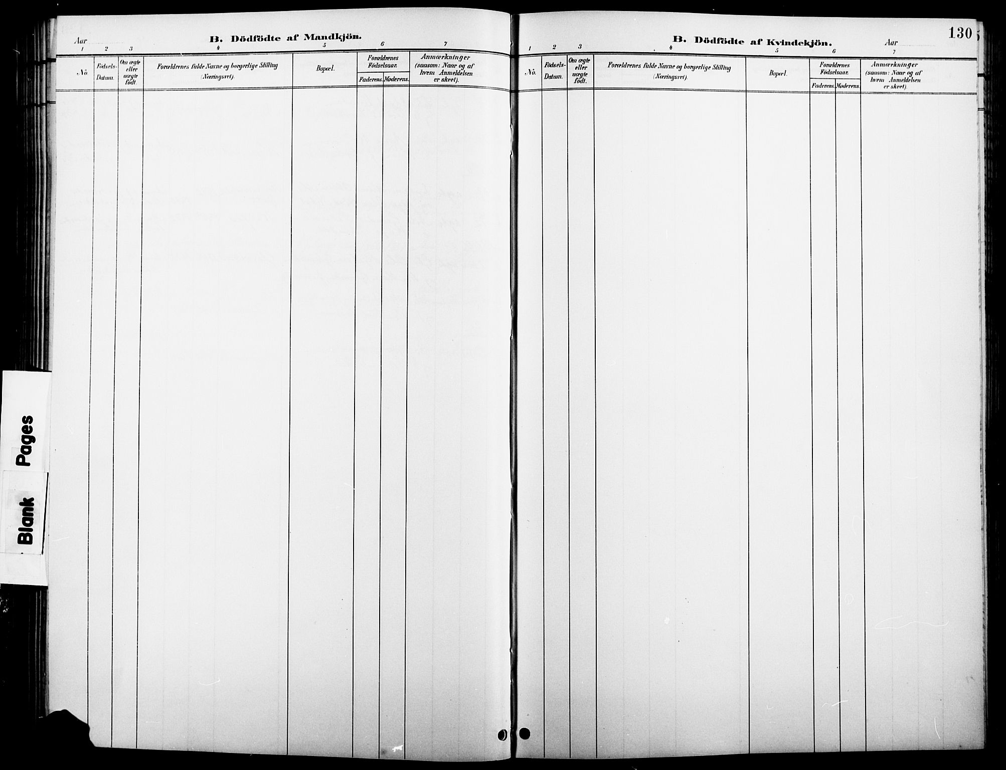 Åsnes prestekontor, SAH/PREST-042/H/Ha/Hab/L0005: Klokkerbok nr. 5, 1895-1920, s. 130