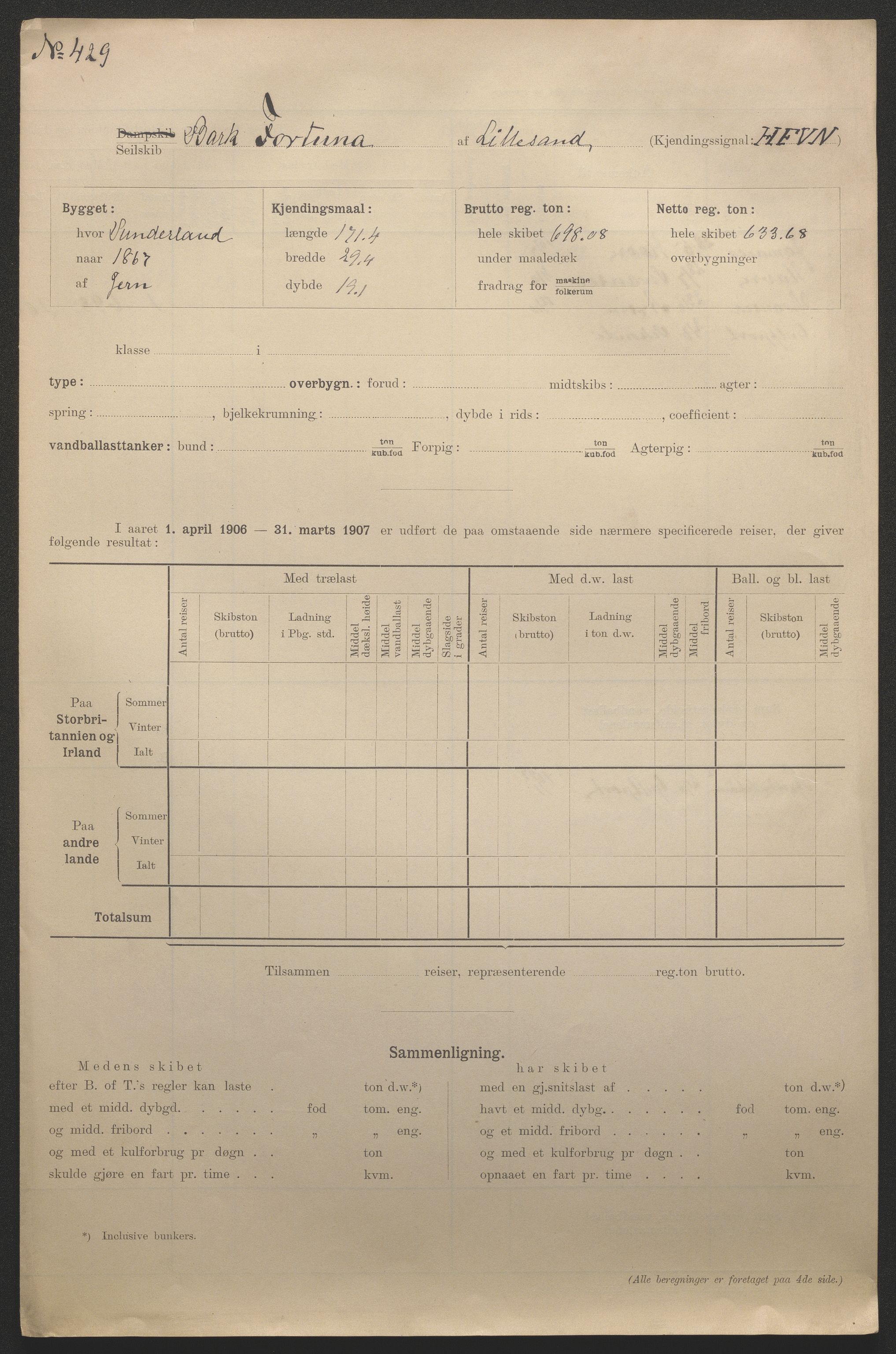 Sjøfartsdirektoratet med forløpere, skipsmapper slettede skip, AV/RA-S-4998/F/Fa/L0362: --, 1867-1927, s. 681