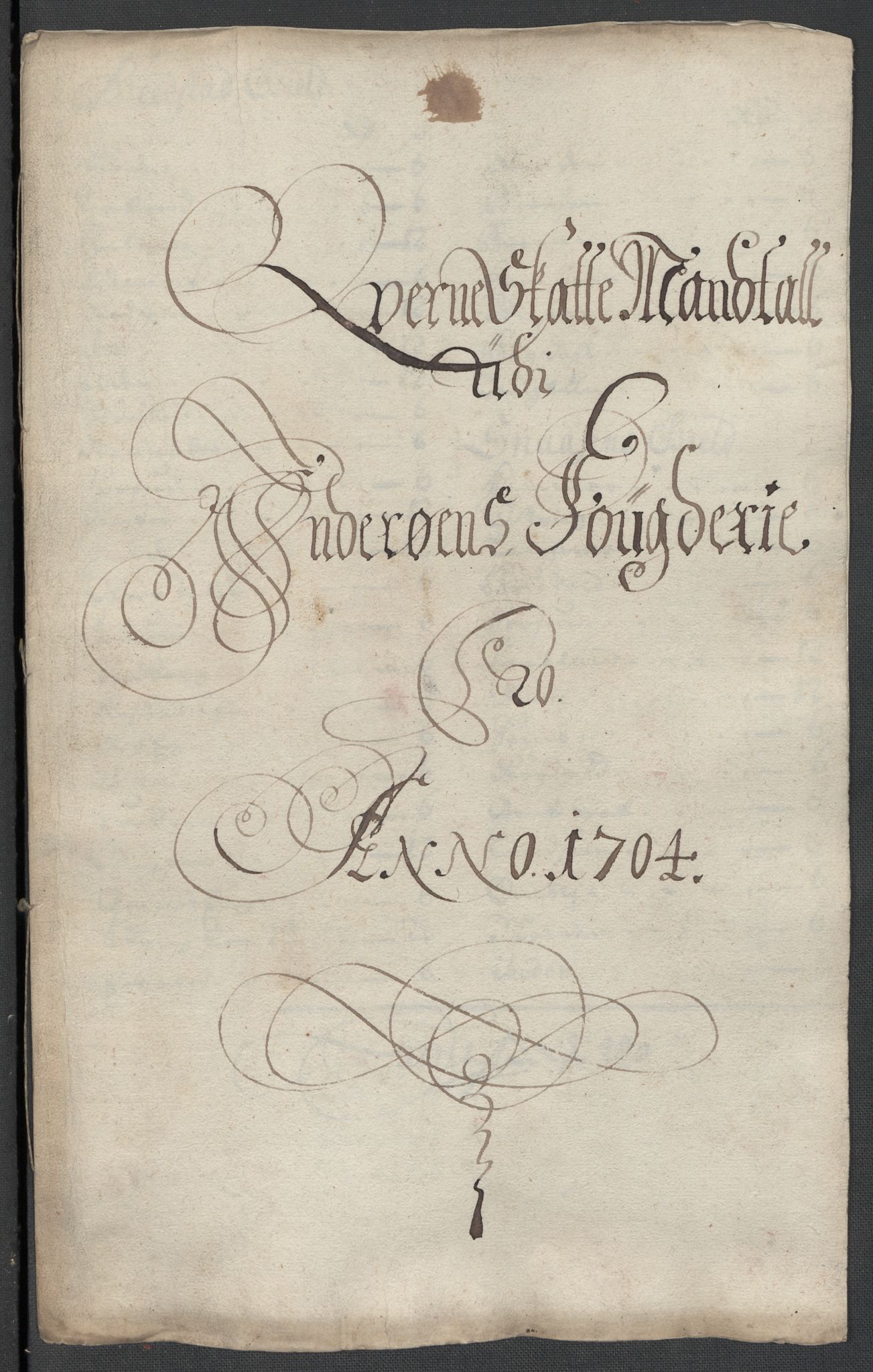 Rentekammeret inntil 1814, Reviderte regnskaper, Fogderegnskap, RA/EA-4092/R63/L4313: Fogderegnskap Inderøy, 1703-1704, s. 463