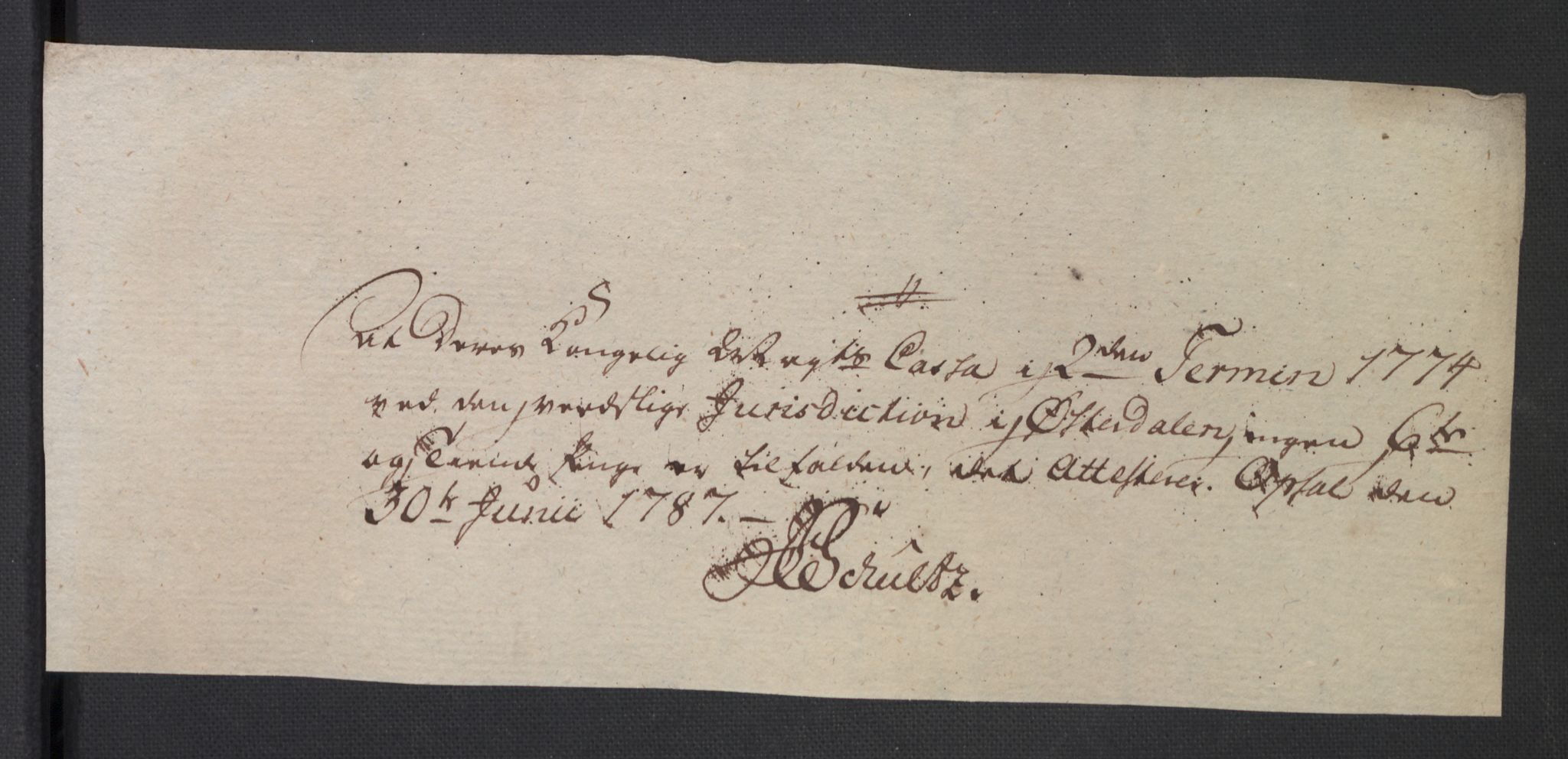 Rentekammeret inntil 1814, Reviderte regnskaper, Mindre regnskaper, RA/EA-4068/Rb/L0014: Opplands amt, 1771-1779, s. 610