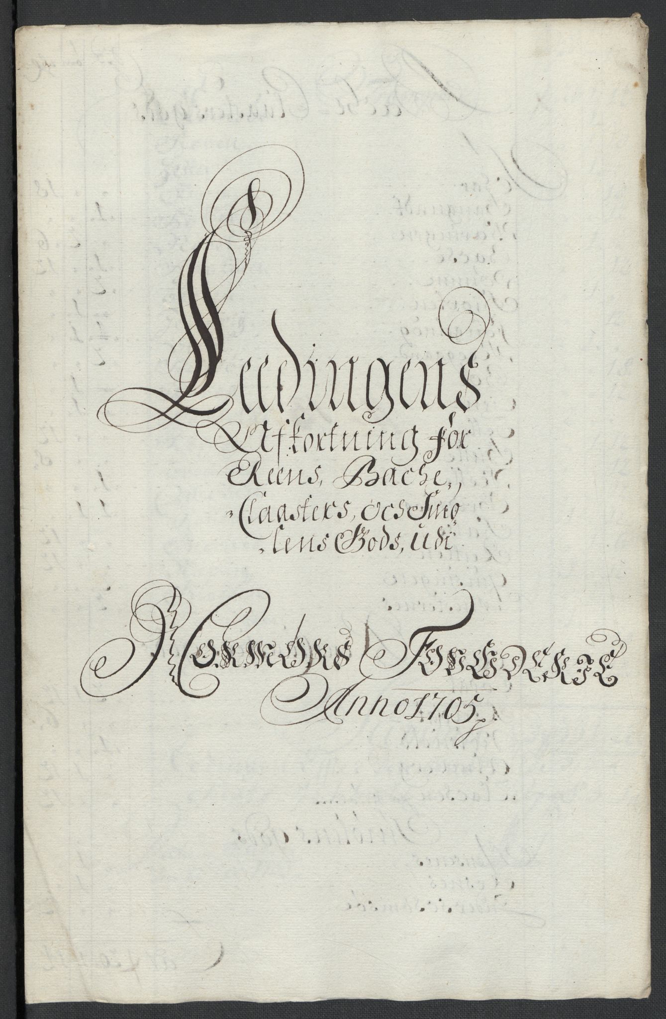 Rentekammeret inntil 1814, Reviderte regnskaper, Fogderegnskap, RA/EA-4092/R56/L3741: Fogderegnskap Nordmøre, 1705, s. 127