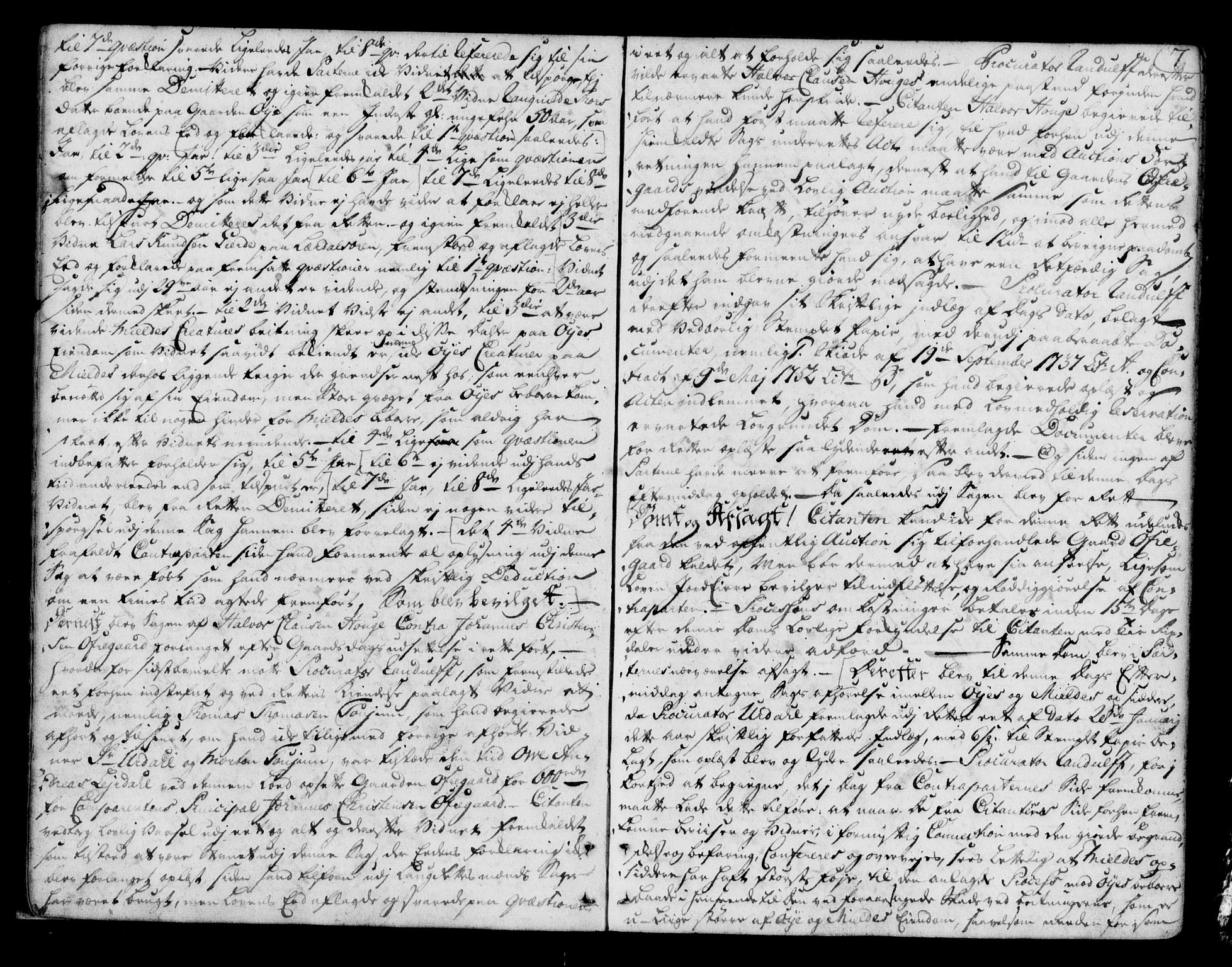 Indre Sogn tingrett, AV/SAB-A-3301/1/F/Fa/L0039: Tingbok 39, 1762-1764, s. 6b-7a