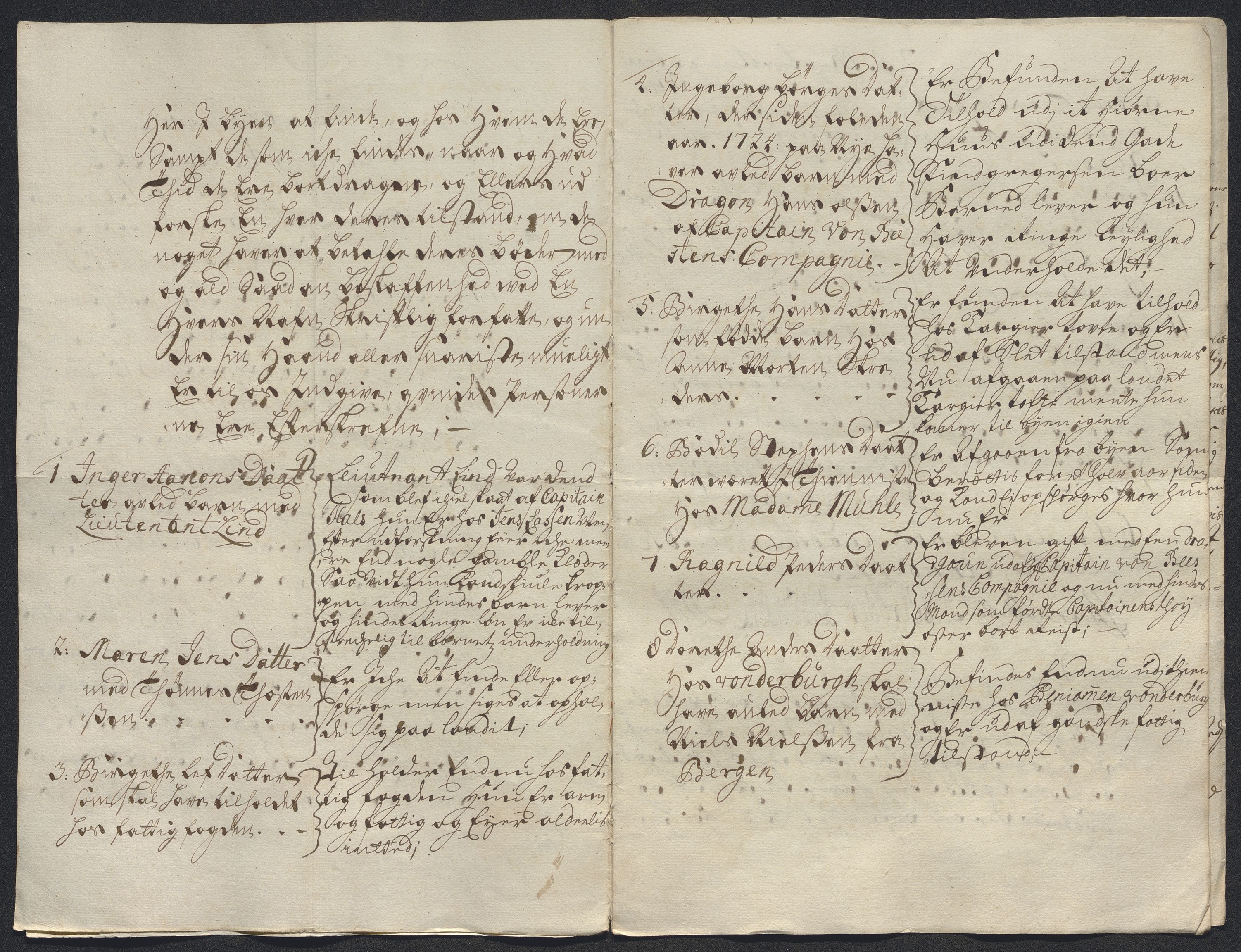 Rentekammeret inntil 1814, Reviderte regnskaper, Byregnskaper, AV/RA-EA-4066/R/Rm/L0286: [M19] Sikt og sakefall, 1719-1727, s. 289
