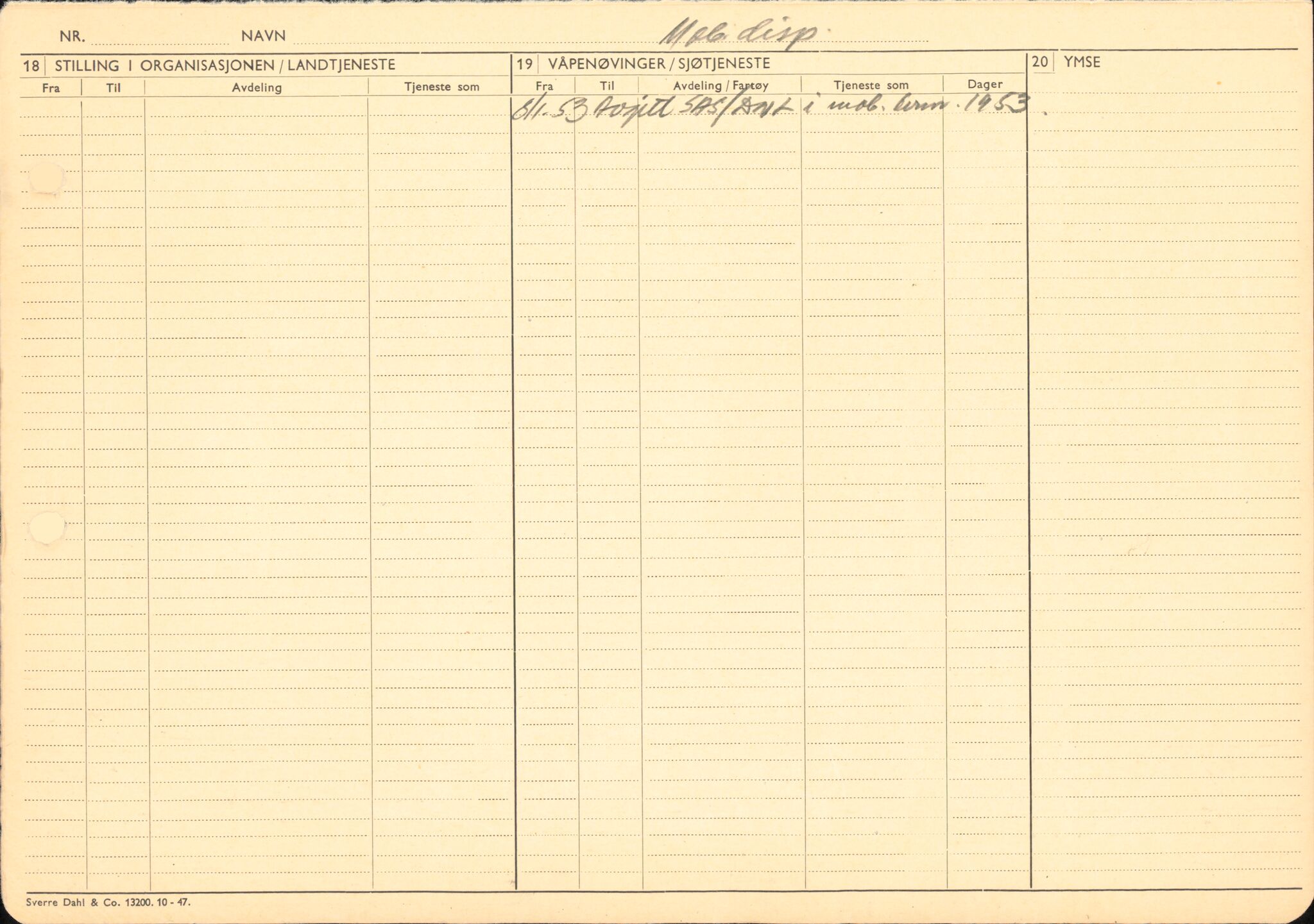 Forsvaret, Forsvarets overkommando/Luftforsvarsstaben, AV/RA-RAFA-4079/P/Pa/L0048: Personellpapirer, 1916, s. 121