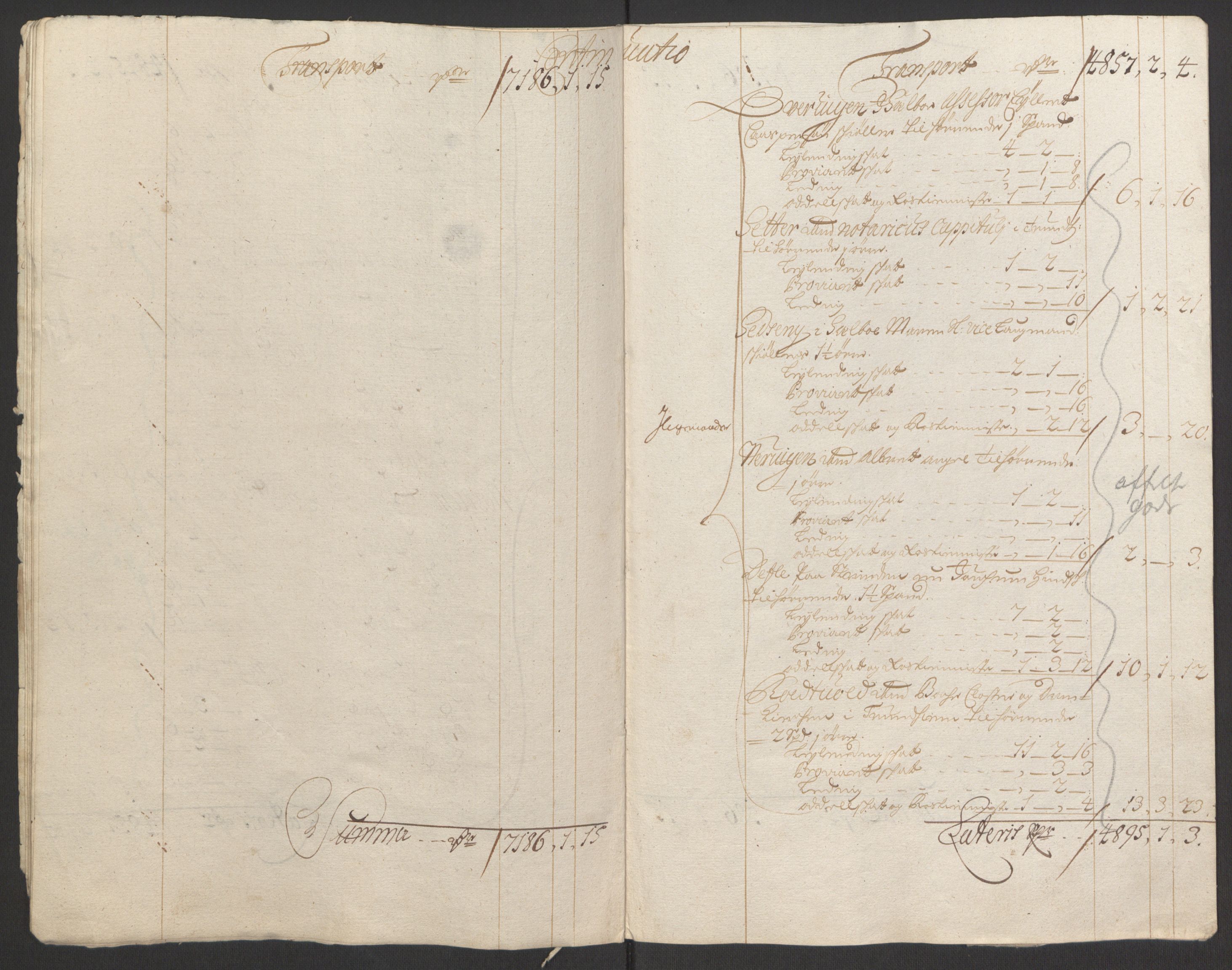 Rentekammeret inntil 1814, Reviderte regnskaper, Fogderegnskap, AV/RA-EA-4092/R61/L4105: Fogderegnskap Strinda og Selbu, 1695, s. 11