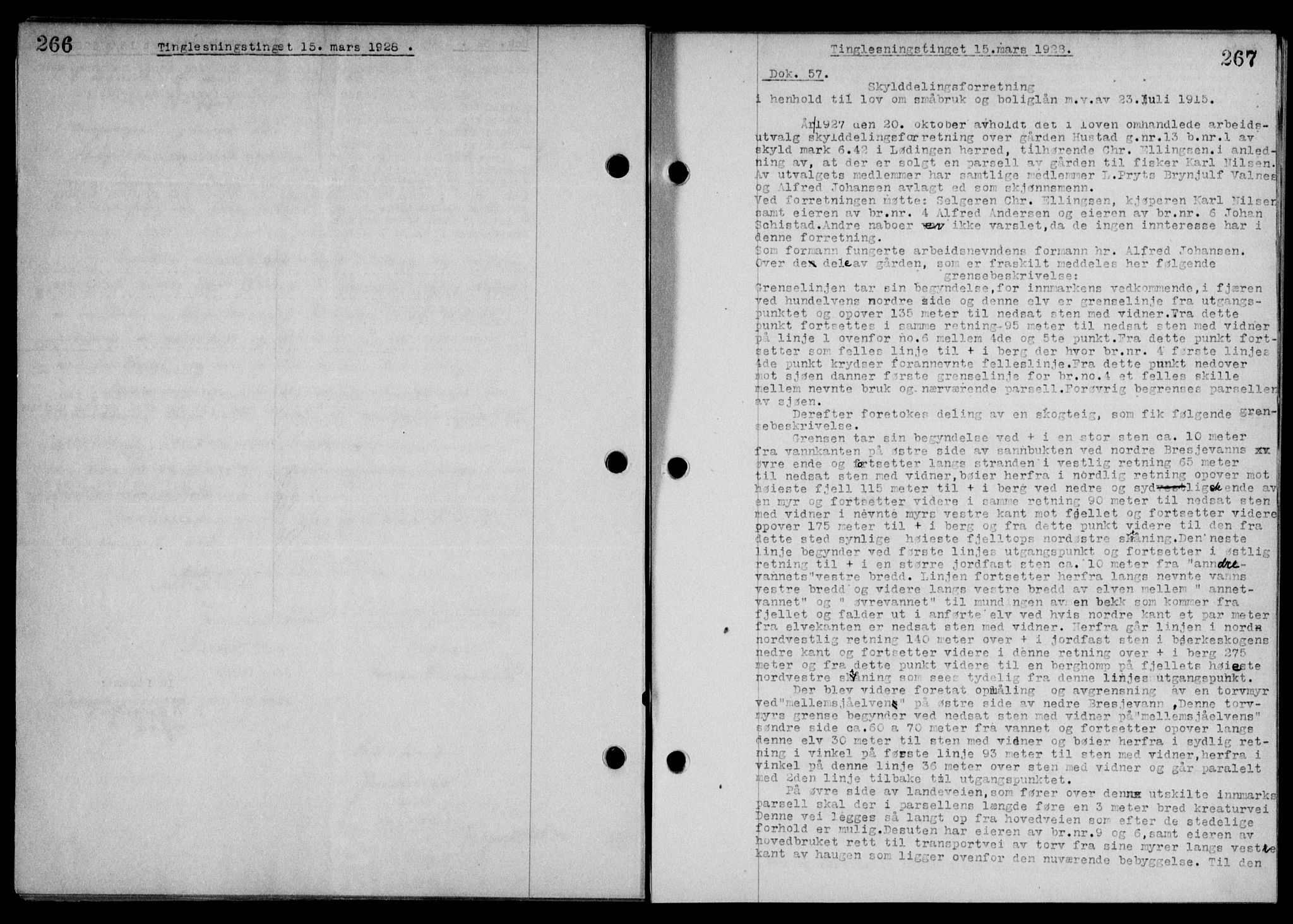 Steigen og Ofoten sorenskriveri, SAT/A-0030/1/2/2C/L0015/0002: Pantebok nr. 16 og 17-I, 1927-1928, Tingl.dato: 15.03.1928