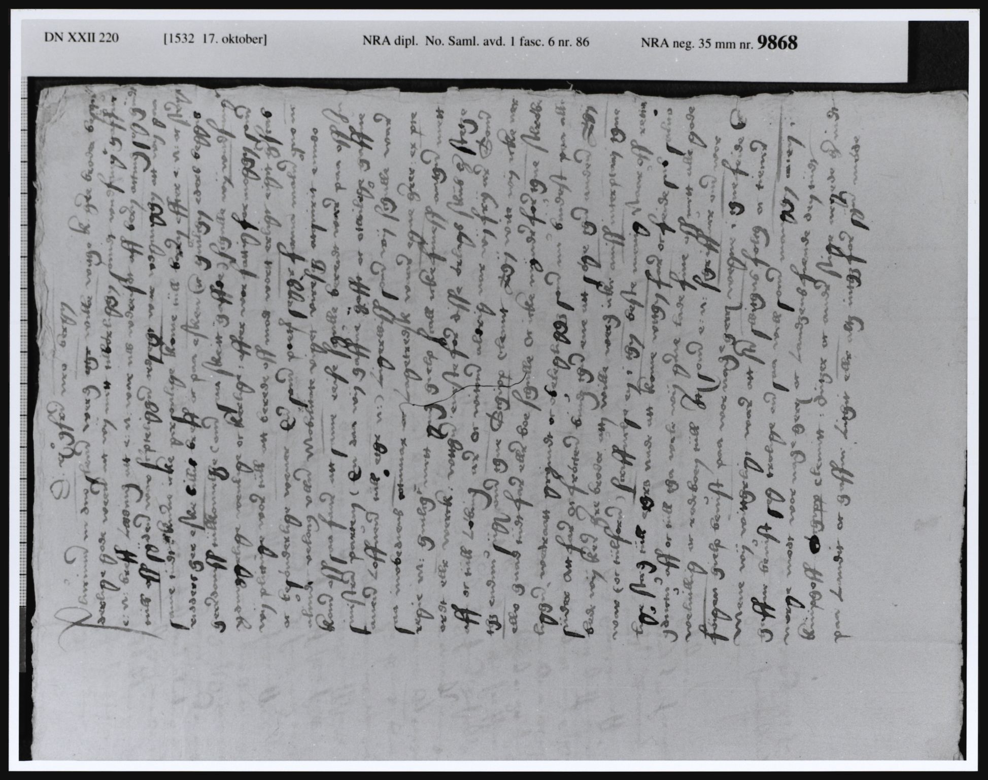 Riksarkivets diplomsamling, AV/RA-EA-5965/F10, 1309-1569, s. 24