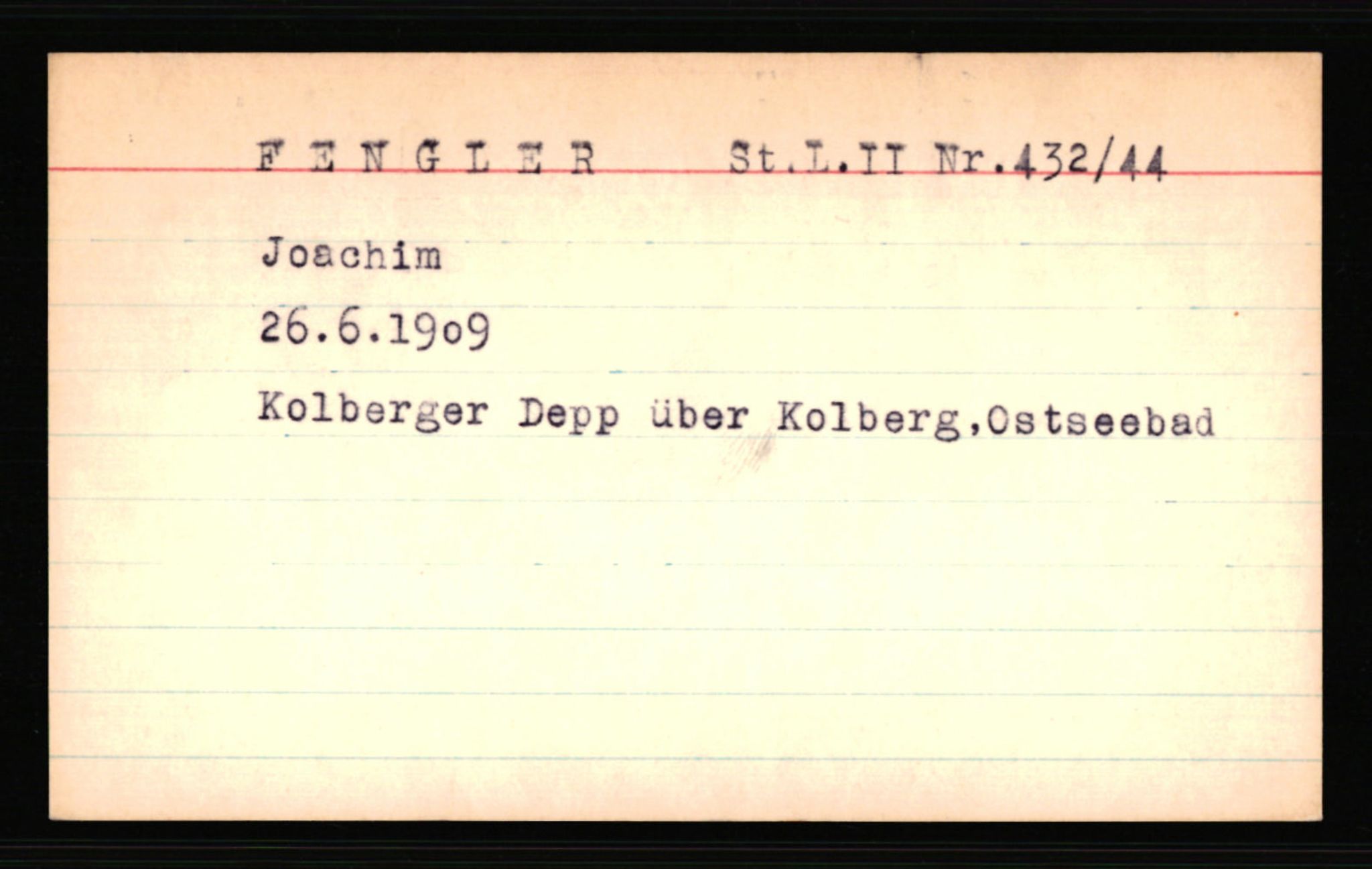 SS- und Polizeigericht Nord (IX), AV/RA-RAFA-3182/0001/C/Ca/L0002: kartotekkort for personer alfabetisk på etternavn: D-H, 1940-1945, s. 326