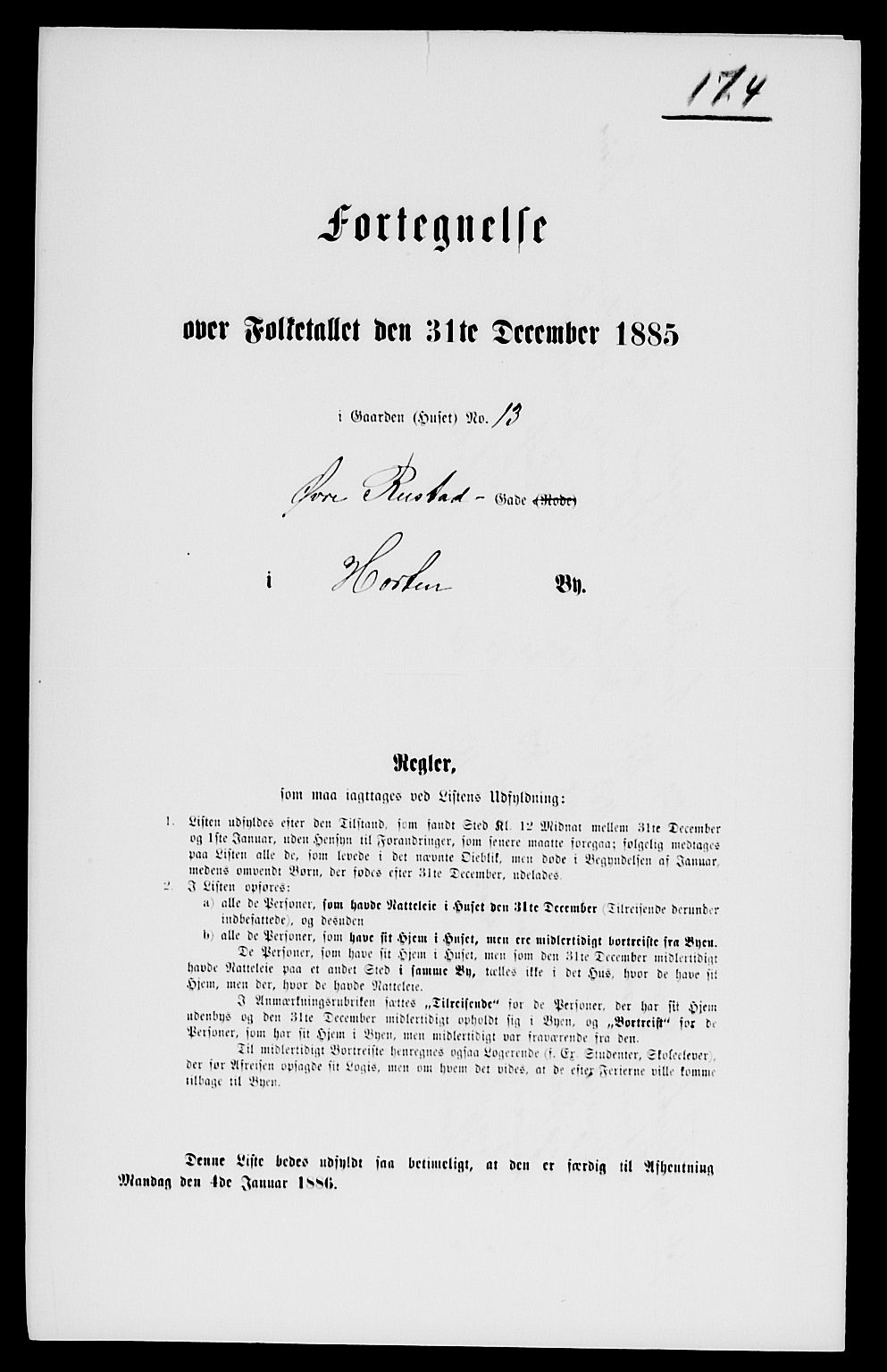SAKO, Folketelling 1885 for 0703 Horten ladested, 1885, s. 348