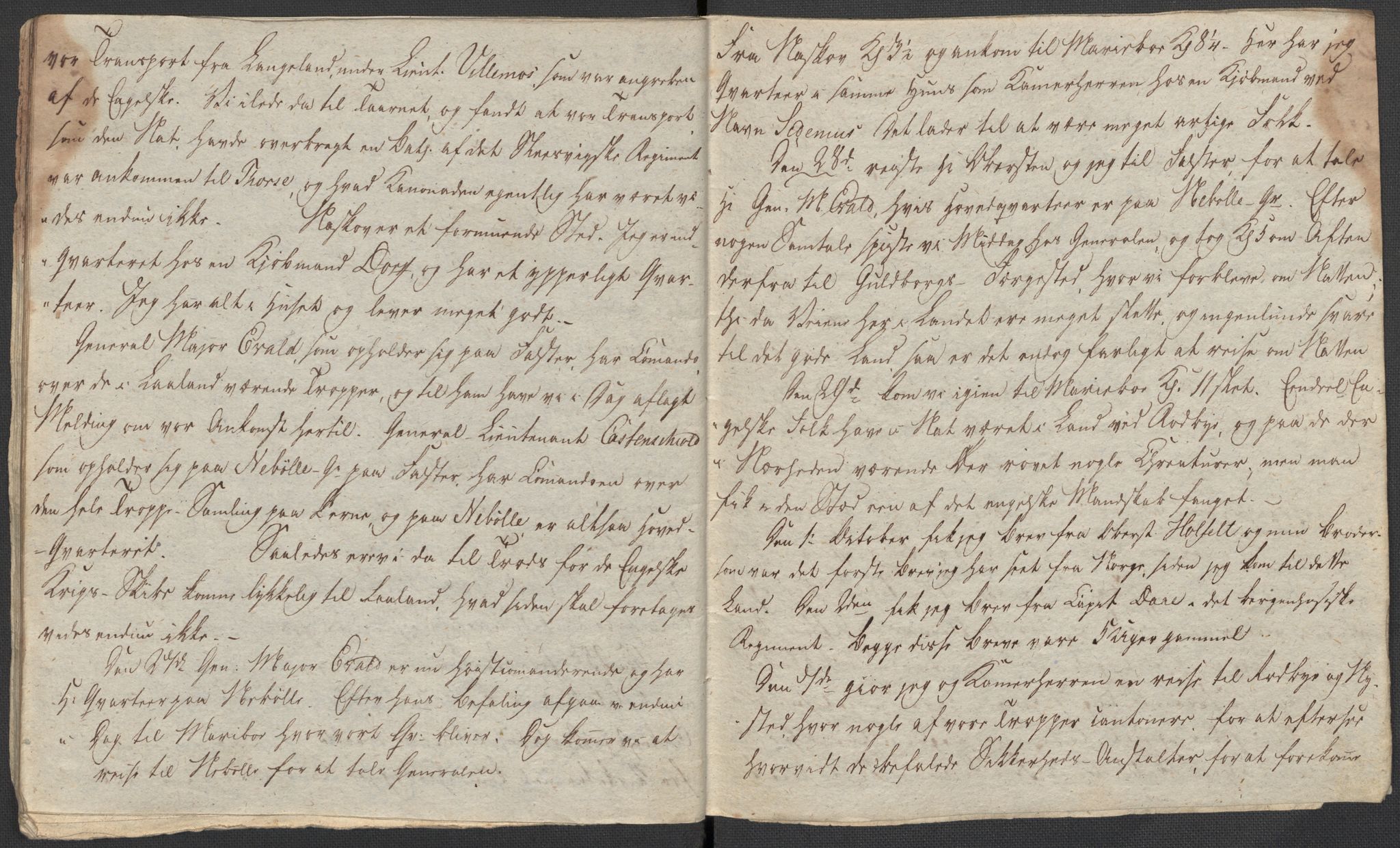 Holck, Meidell, Hartvig, AV/RA-PA-0204/F/L0001: (Kassett) Dagbøker ført av Ole Elias v.Holck, 1798-1842, s. 146