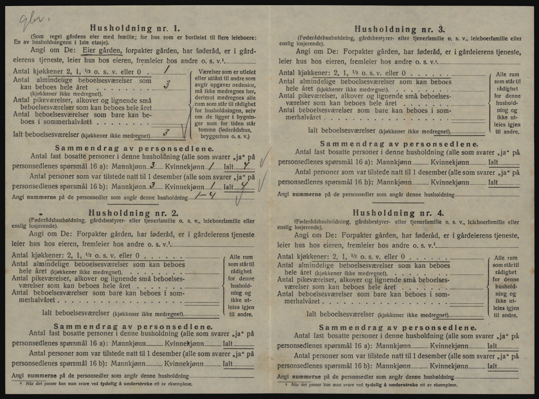 SAT, Folketelling 1920 for 1658 Børsa herred, 1920, s. 30