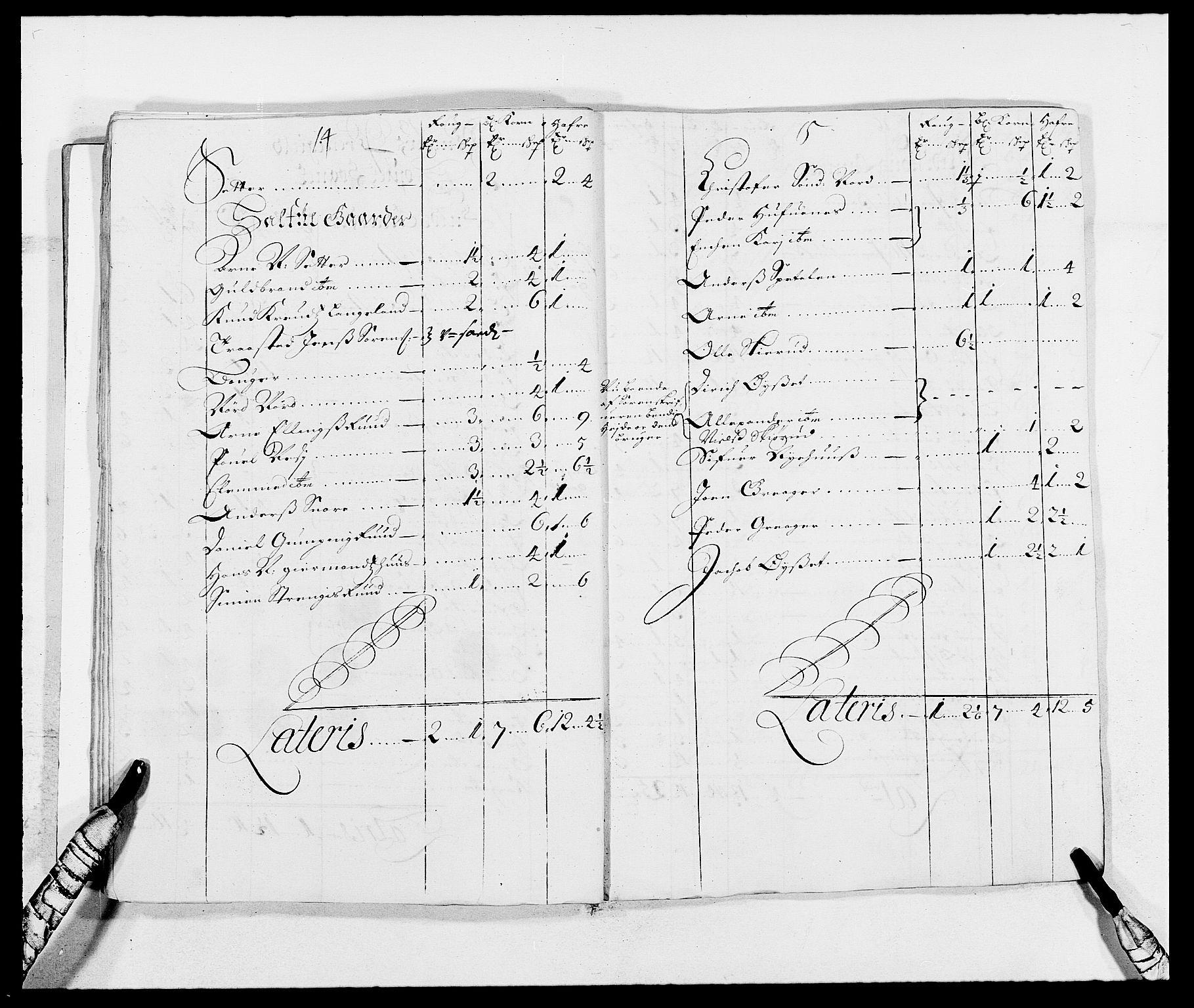 Rentekammeret inntil 1814, Reviderte regnskaper, Fogderegnskap, AV/RA-EA-4092/R13/L0828: Fogderegnskap Solør, Odal og Østerdal, 1690, s. 210