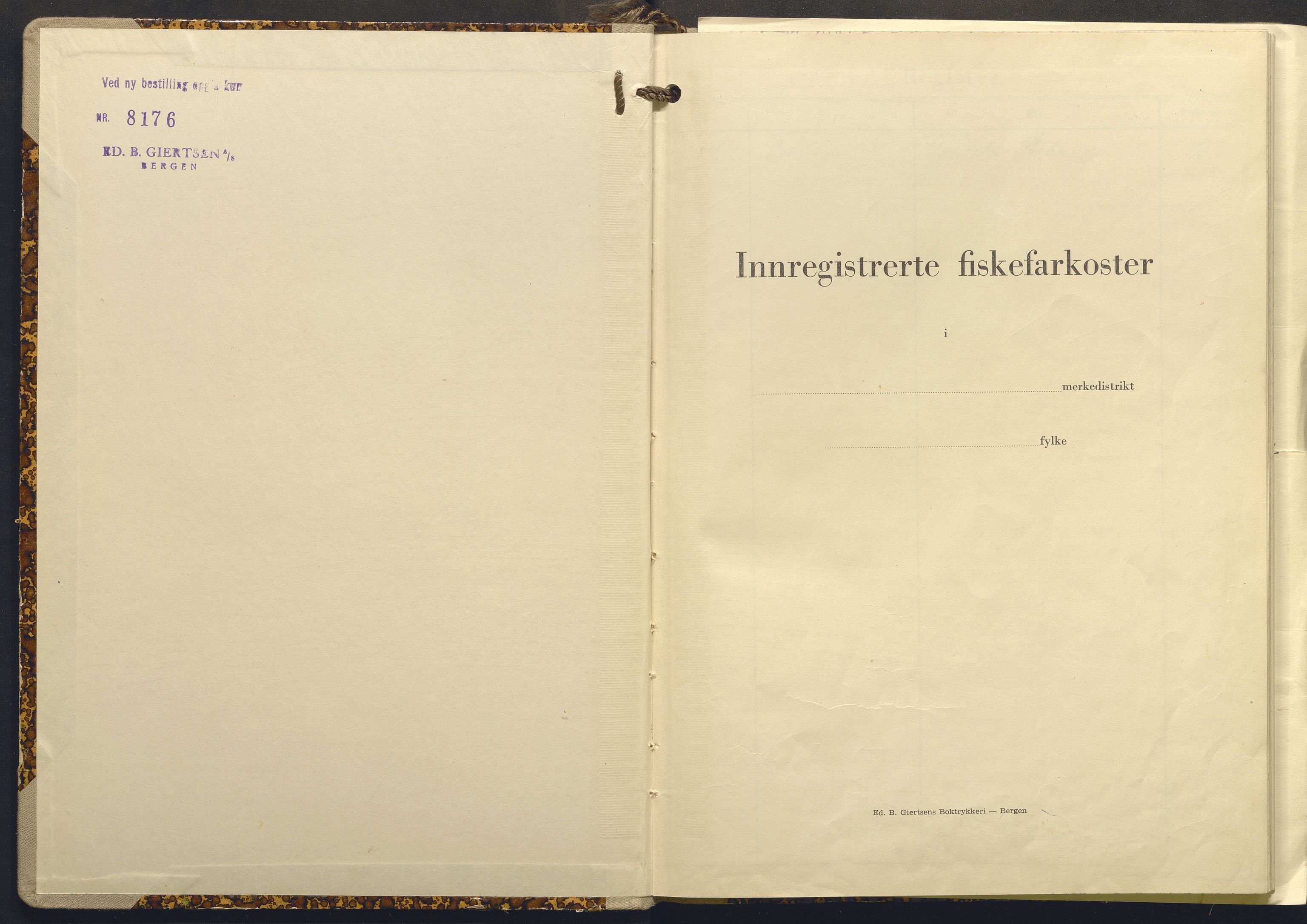 Fiskeridirektoratet - 1 Adm. ledelse - 13 Båtkontoret, AV/SAB-A-2003/I/Ia/Iai/L0081: 135.0930/4 Merkeprotokoll - Rennesøy, 1955-1969