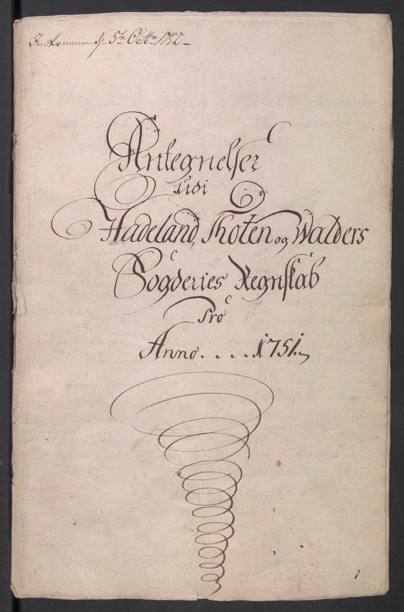 Rentekammeret inntil 1814, Reviderte regnskaper, Fogderegnskap, RA/EA-4092/R18/L1348: Fogderegnskap Hadeland, Toten og Valdres, 1750-1751, s. 637