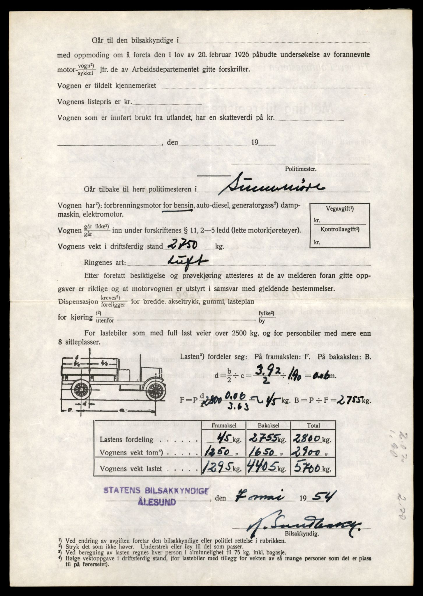Møre og Romsdal vegkontor - Ålesund trafikkstasjon, AV/SAT-A-4099/F/Fe/L0035: Registreringskort for kjøretøy T 12653 - T 12829, 1927-1998, s. 44