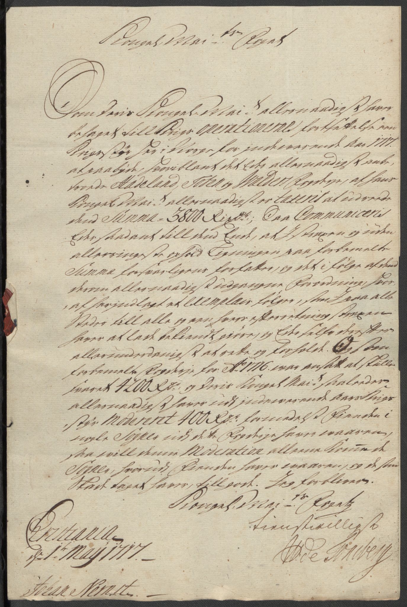 Rentekammeret inntil 1814, Reviderte regnskaper, Fogderegnskap, RA/EA-4092/R18/L1318: Fogderegnskap Hadeland, Toten og Valdres, 1717, s. 55