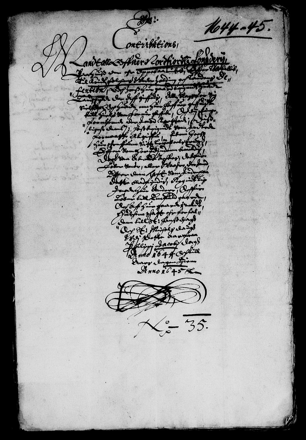 Rentekammeret inntil 1814, Reviderte regnskaper, Lensregnskaper, AV/RA-EA-5023/R/Rb/Rbt/L0100: Bergenhus len, 1641-1646