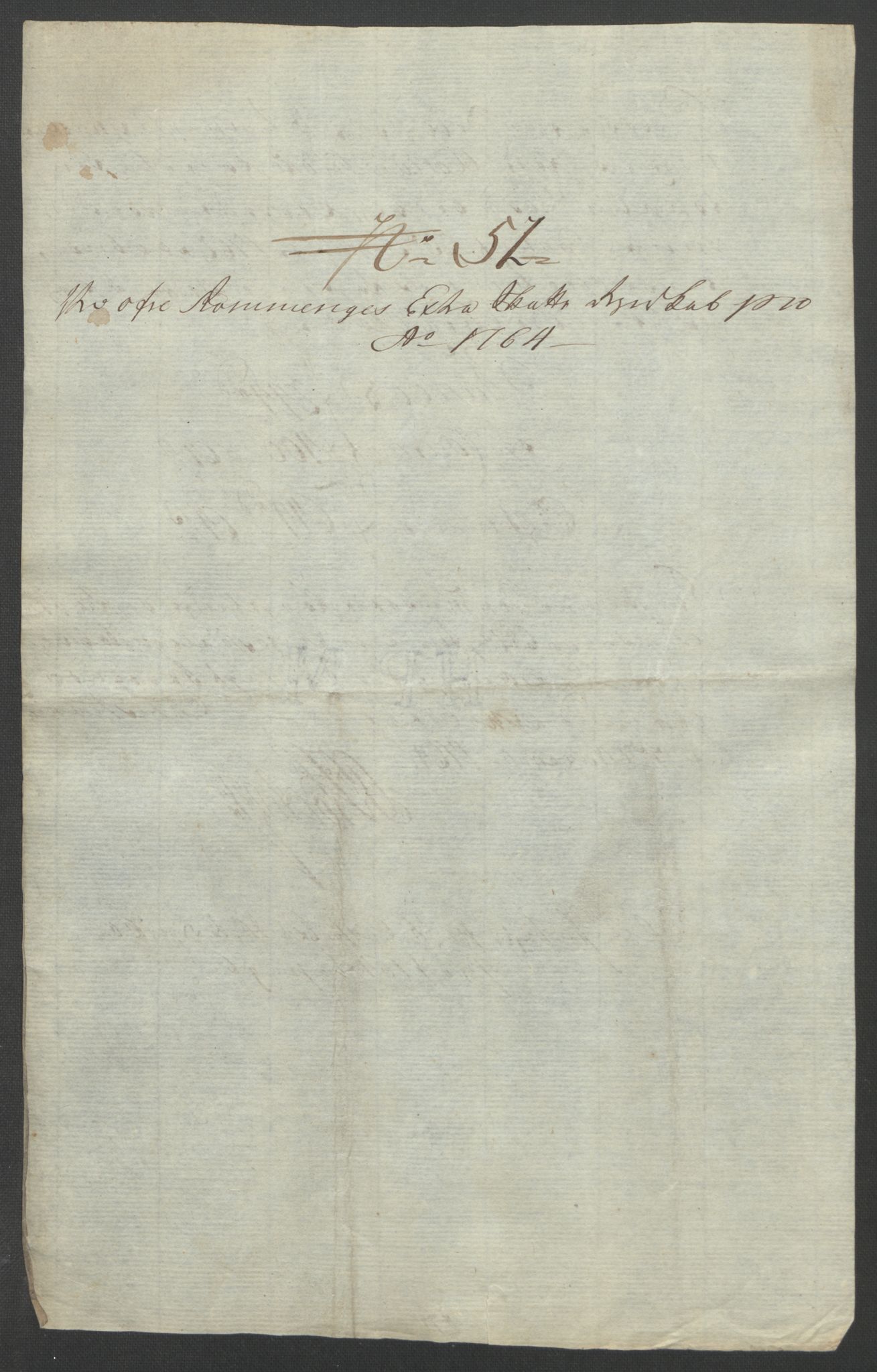 Rentekammeret inntil 1814, Reviderte regnskaper, Fogderegnskap, AV/RA-EA-4092/R12/L0804: Ekstraskatten Øvre Romerike, 1764, s. 287