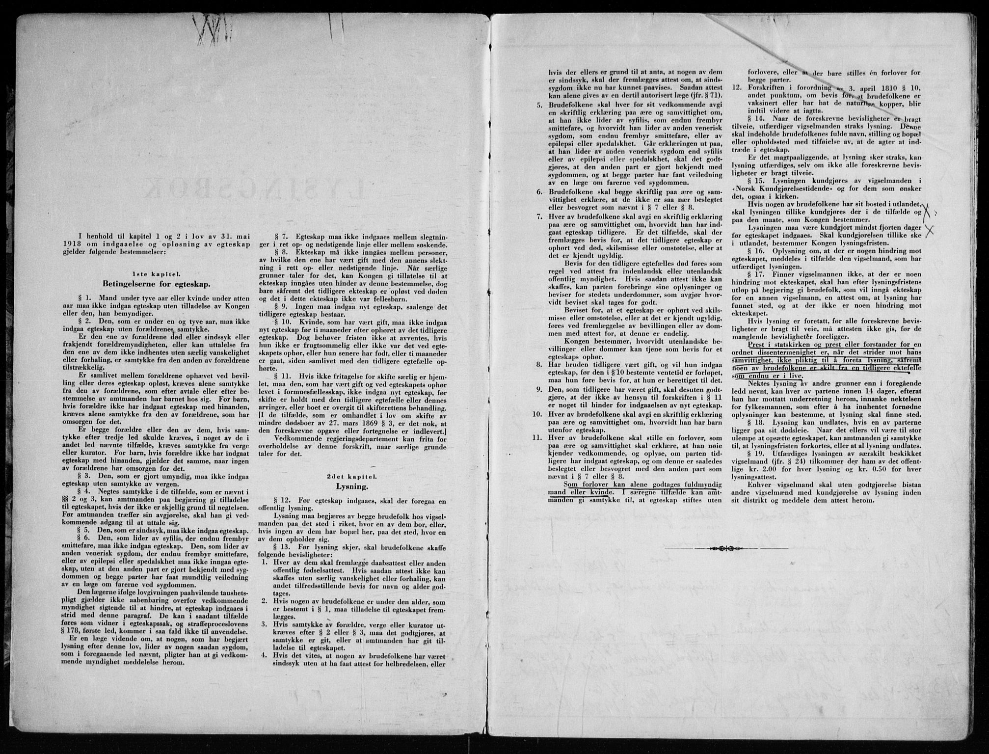 Borre kirkebøker, AV/SAKO-A-338/H/Ha/L0004: Lysningsprotokoll nr. 4, 1949-1972