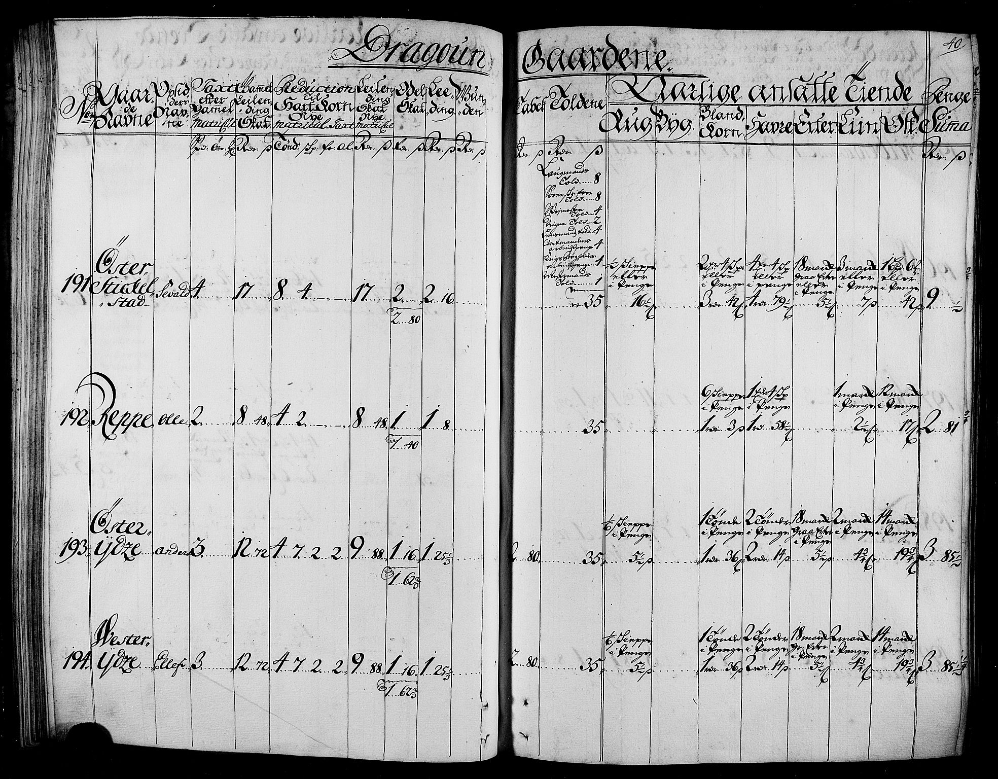 Rentekammeret inntil 1814, Realistisk ordnet avdeling, AV/RA-EA-4070/N/Nb/Nbf/L0165: Stjørdal og Verdal matrikkelprotokoll, 1723, s. 42