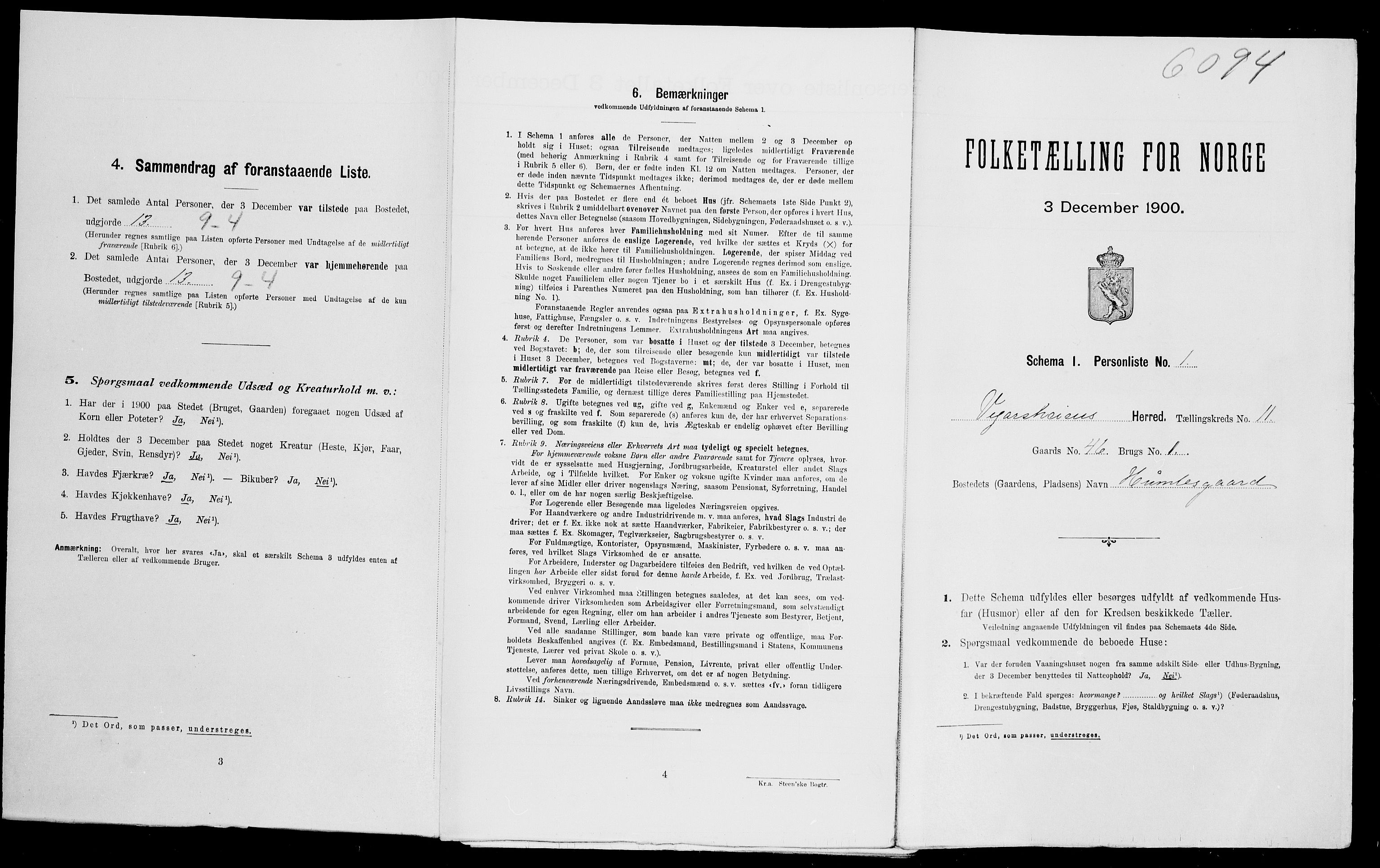 SAK, Folketelling 1900 for 0912 Vegårshei herred, 1900, s. 558