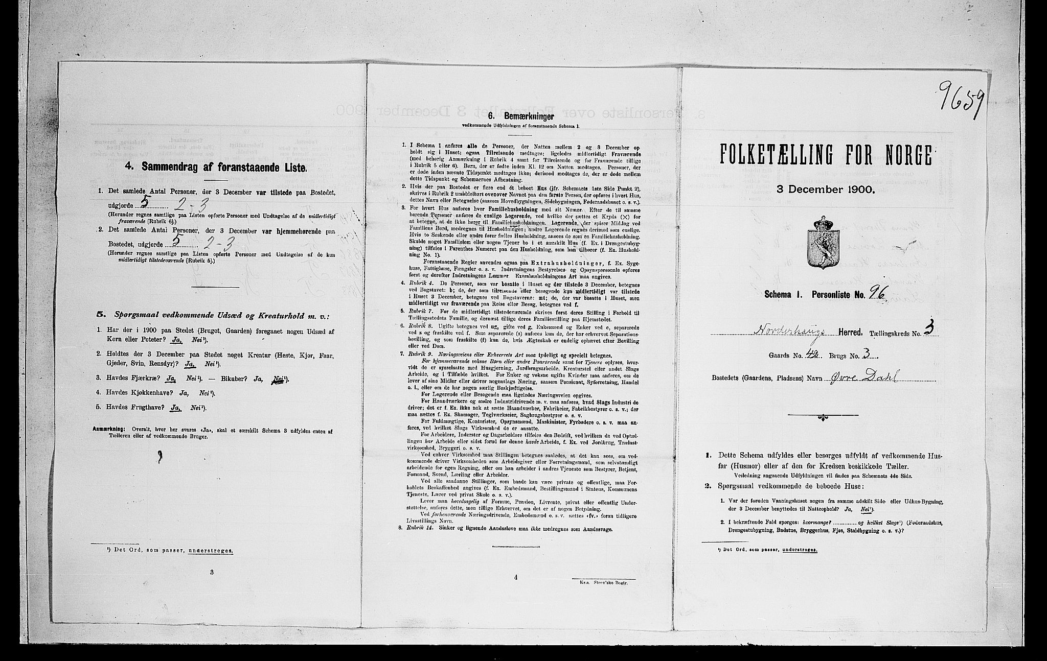 RA, Folketelling 1900 for 0613 Norderhov herred, 1900, s. 831