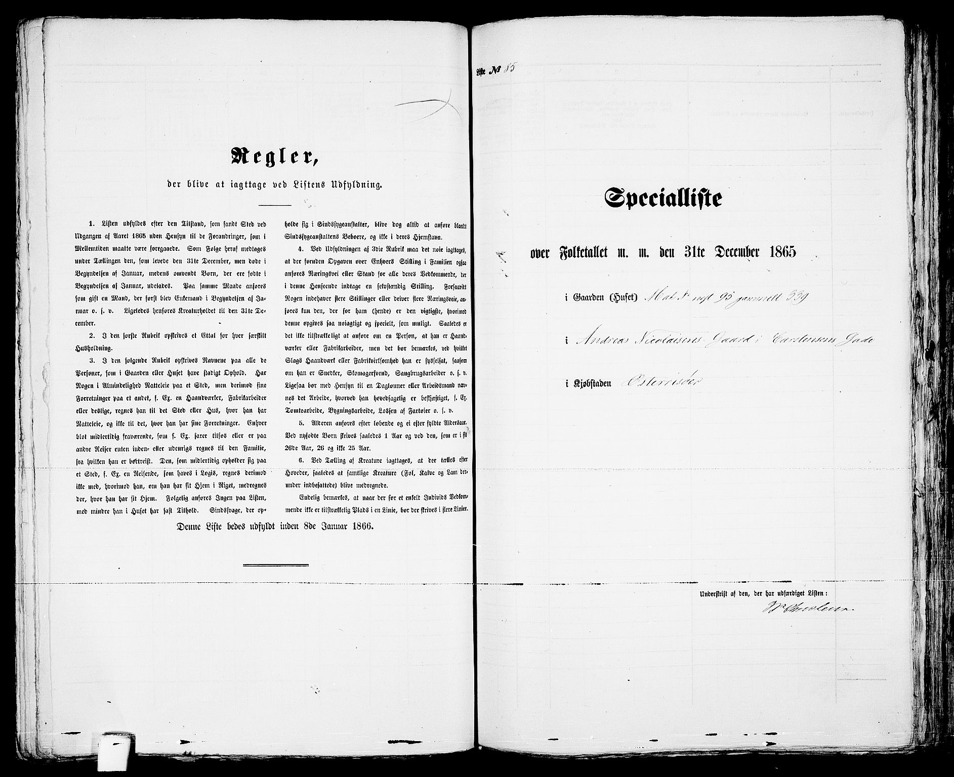 RA, Folketelling 1865 for 0901B Risør prestegjeld, Risør kjøpstad, 1865, s. 177