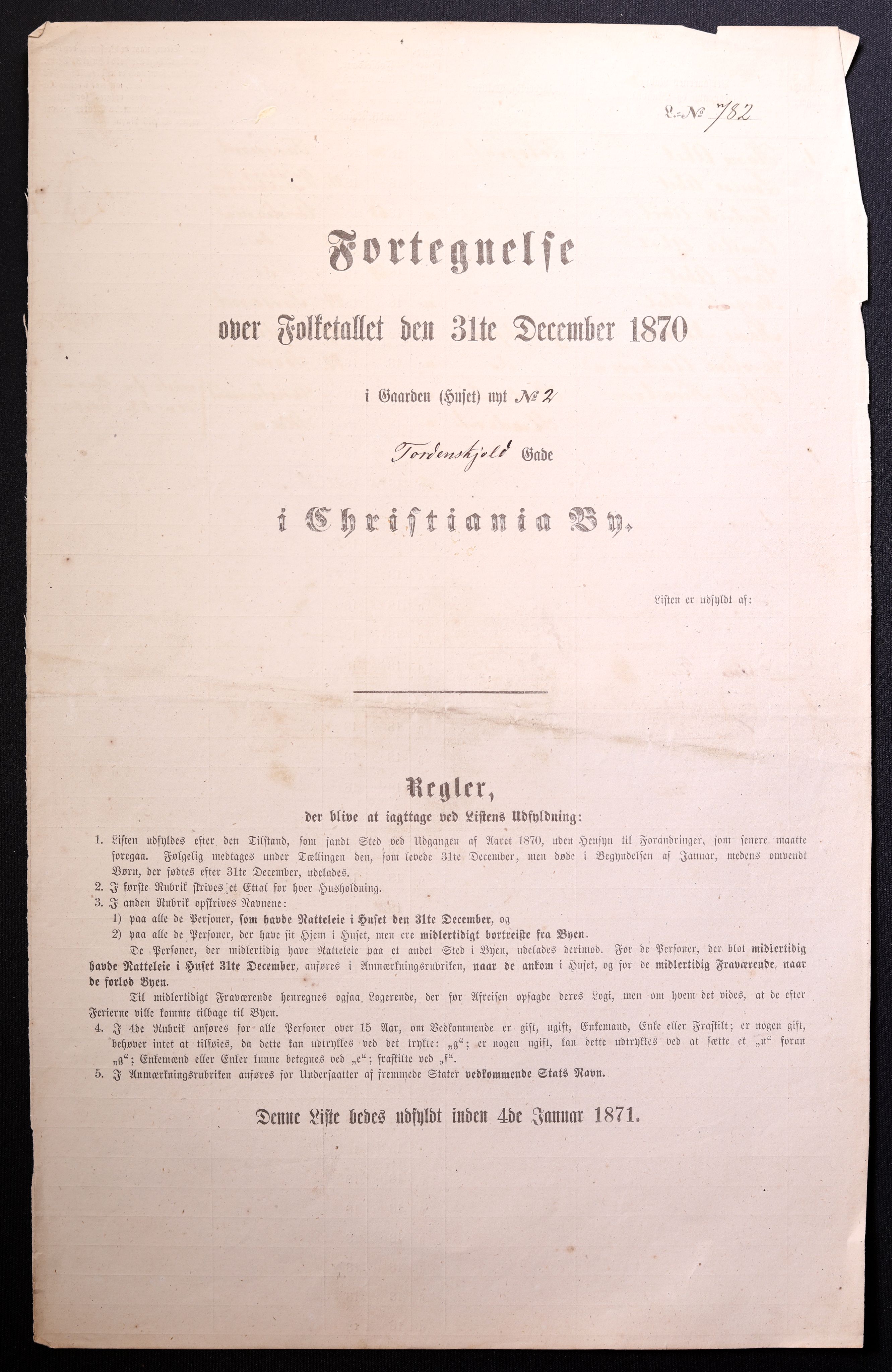 RA, Folketelling 1870 for 0301 Kristiania kjøpstad, 1870, s. 4328