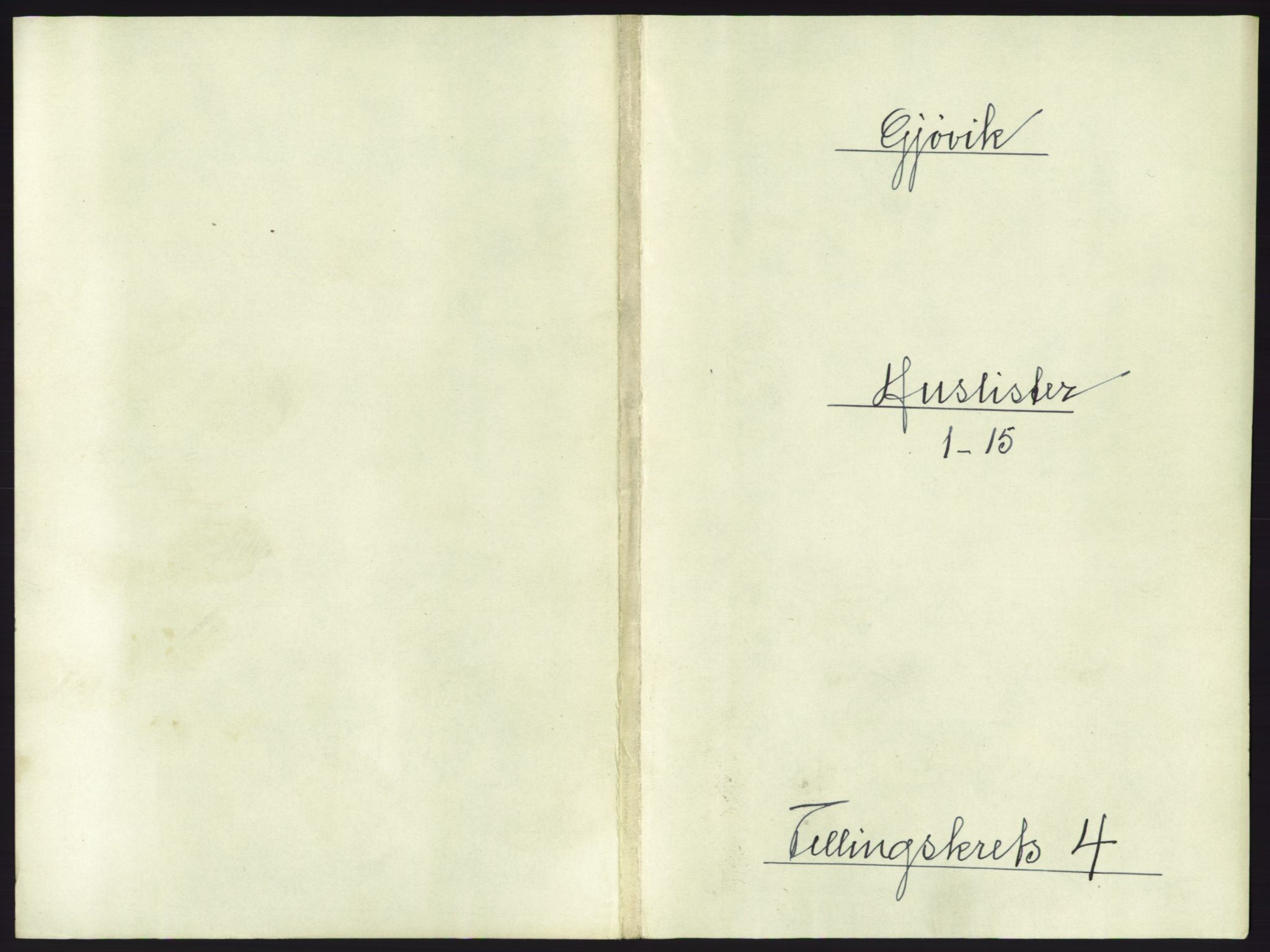 RA, Folketelling 1891 for 0502 Gjøvik kjøpstad, 1891, s. 180