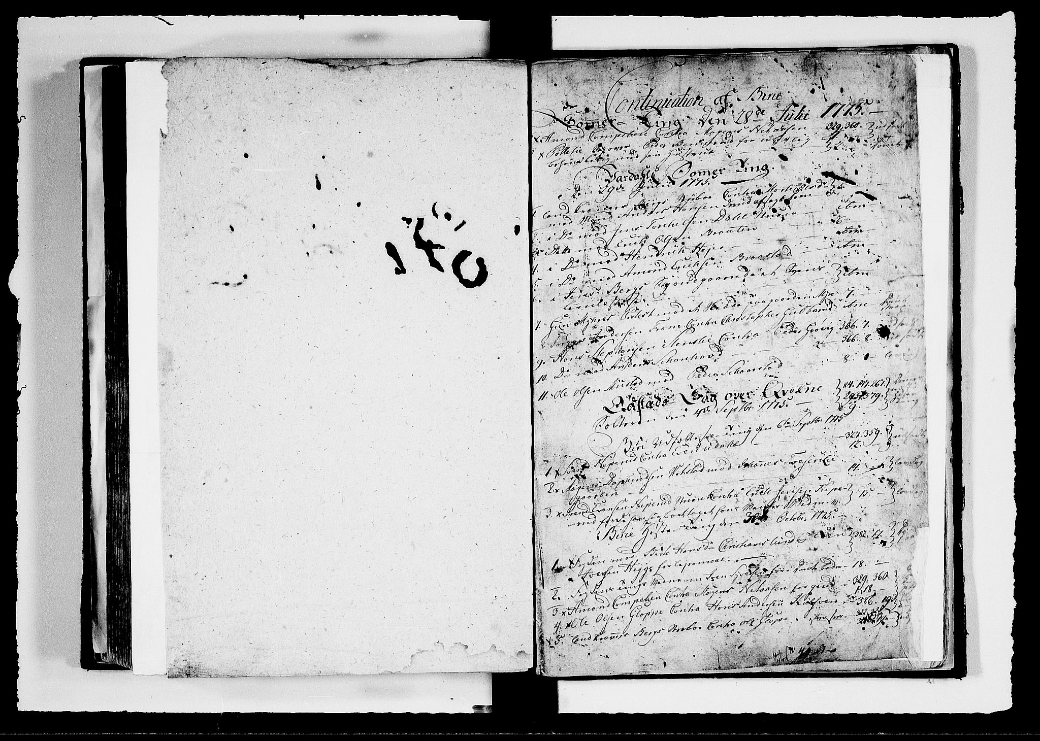Toten tingrett, SAH/TING-006/G/Gb/Gba/L0038: Tingbok, 1775-1781