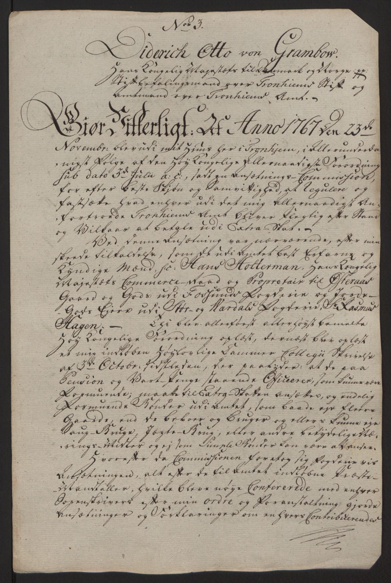 Rentekammeret inntil 1814, Reviderte regnskaper, Fogderegnskap, RA/EA-4092/R63/L4420: Ekstraskatten Inderøy, 1762-1772, s. 500