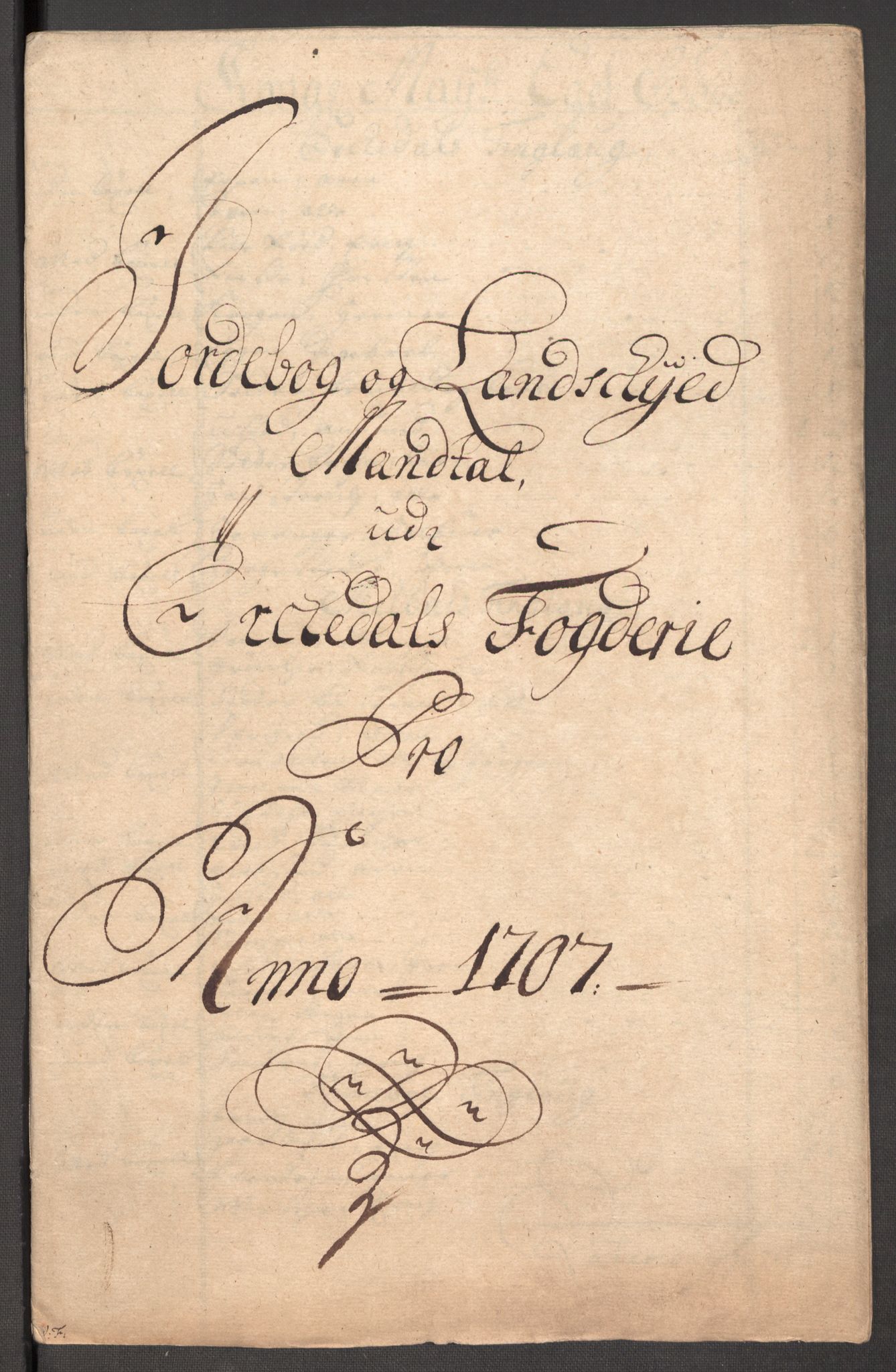 Rentekammeret inntil 1814, Reviderte regnskaper, Fogderegnskap, AV/RA-EA-4092/R60/L3957: Fogderegnskap Orkdal og Gauldal, 1707, s. 268