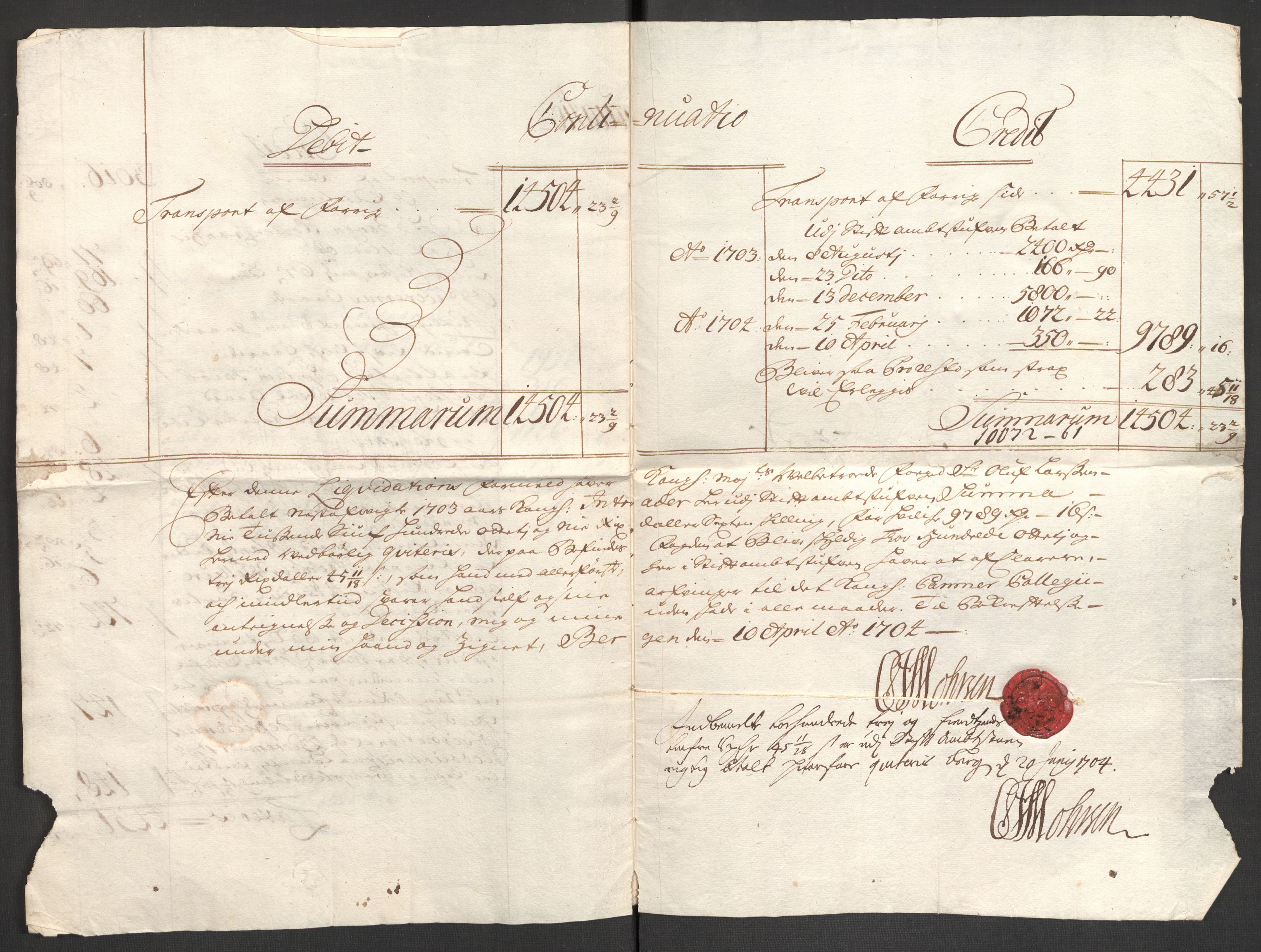 Rentekammeret inntil 1814, Reviderte regnskaper, Fogderegnskap, AV/RA-EA-4092/R48/L2981: Fogderegnskap Sunnhordland og Hardanger, 1703, s. 14