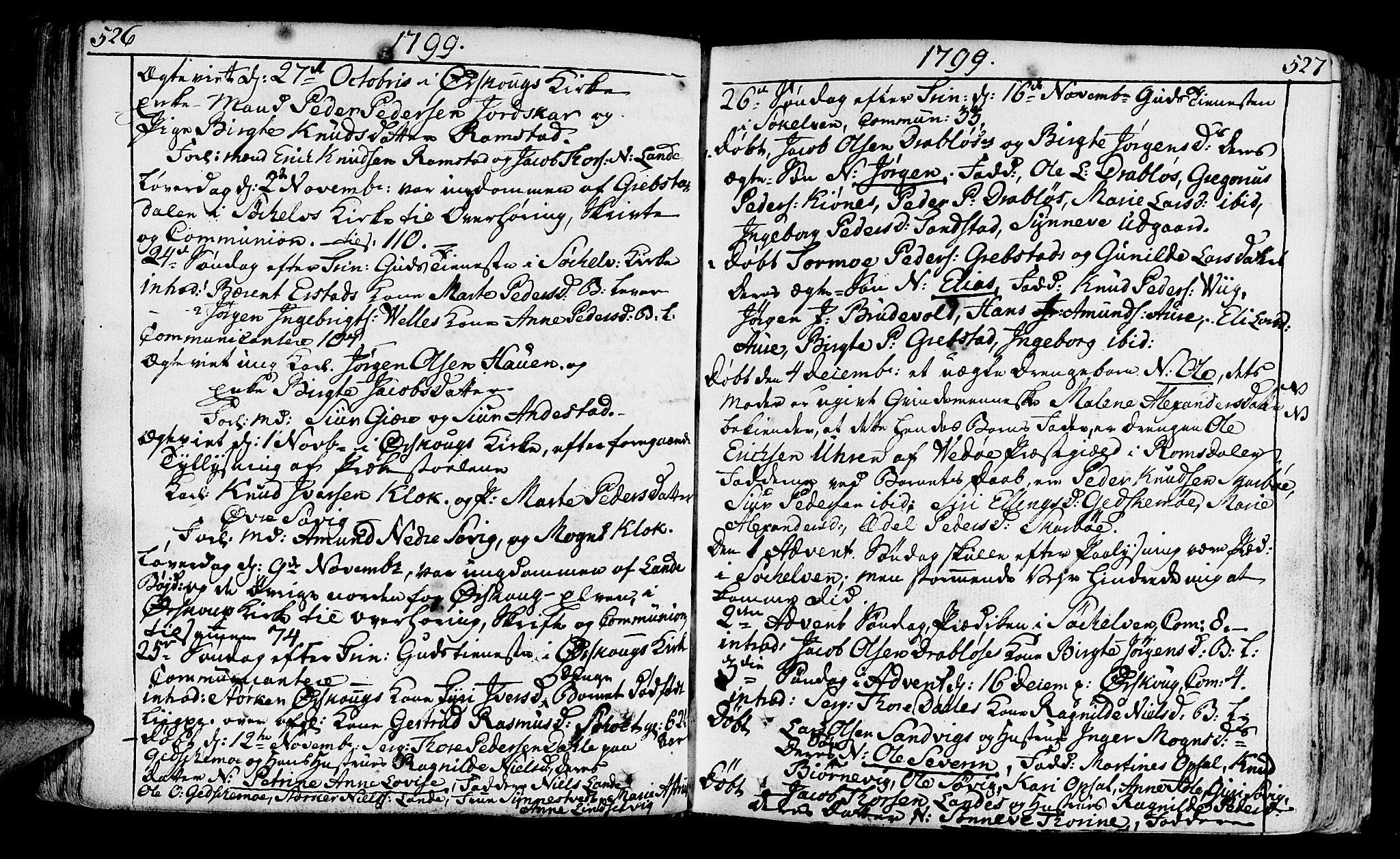 Ministerialprotokoller, klokkerbøker og fødselsregistre - Møre og Romsdal, AV/SAT-A-1454/522/L0308: Ministerialbok nr. 522A03, 1773-1809, s. 526-527