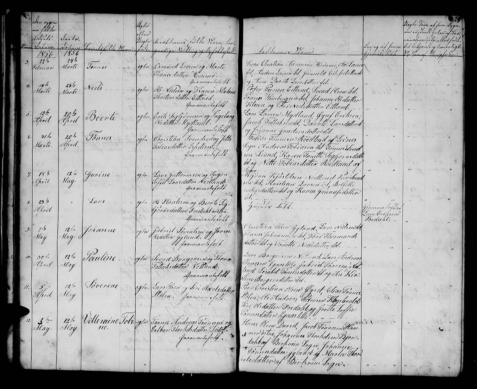 Bakke sokneprestkontor, AV/SAK-1111-0002/F/Fb/Fbb/L0002: Klokkerbok nr. B 2, 1849-1878, s. 28