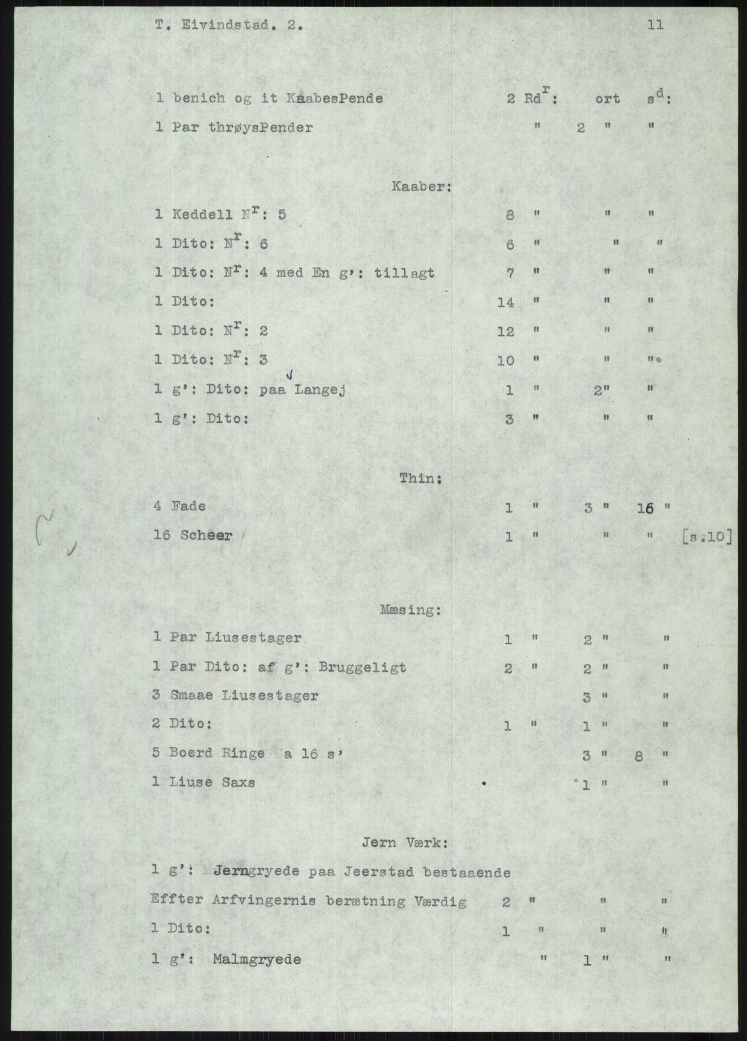 Samlinger til kildeutgivelse, Diplomavskriftsamlingen, AV/RA-EA-4053/H/Ha, s. 1764