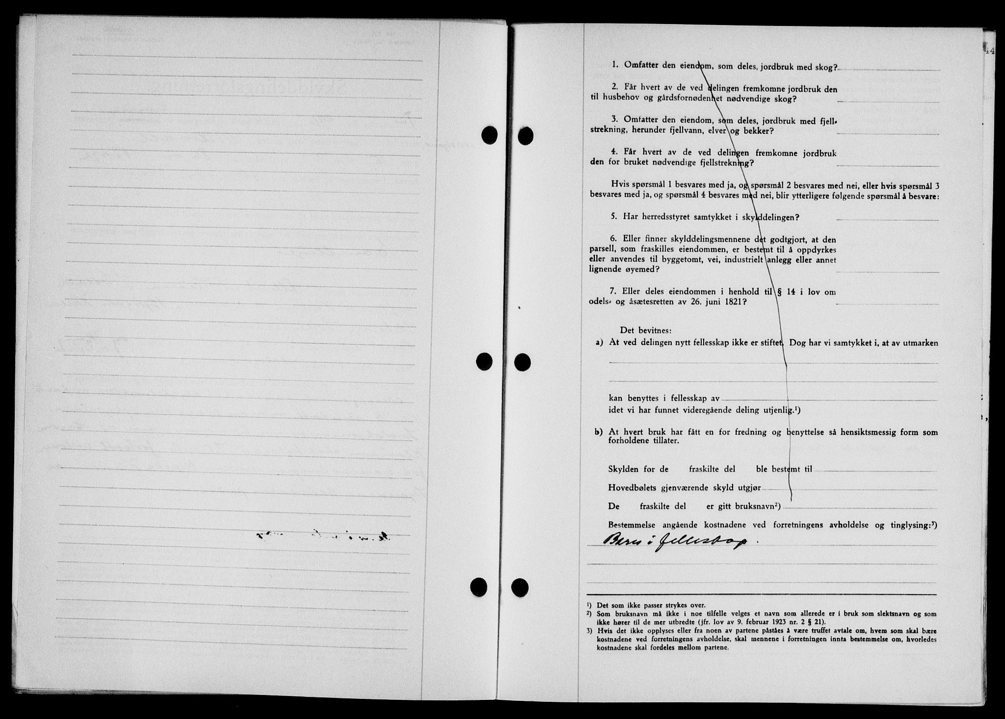 Lofoten sorenskriveri, SAT/A-0017/1/2/2C/L0012a: Pantebok nr. 12a, 1943-1944, Dagboknr: 686/1944