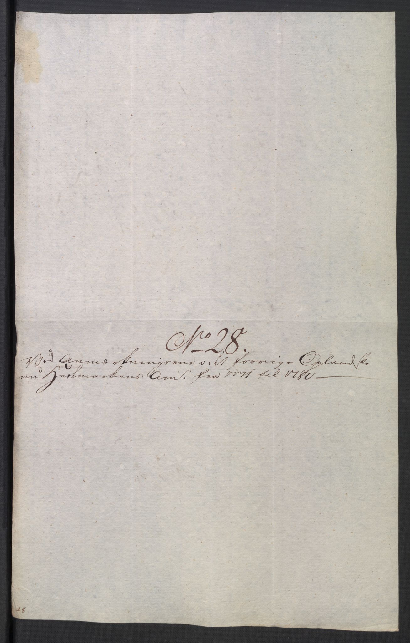 Rentekammeret inntil 1814, Reviderte regnskaper, Mindre regnskaper, AV/RA-EA-4068/Rb/L0014: Opplands amt, 1771-1779, s. 731