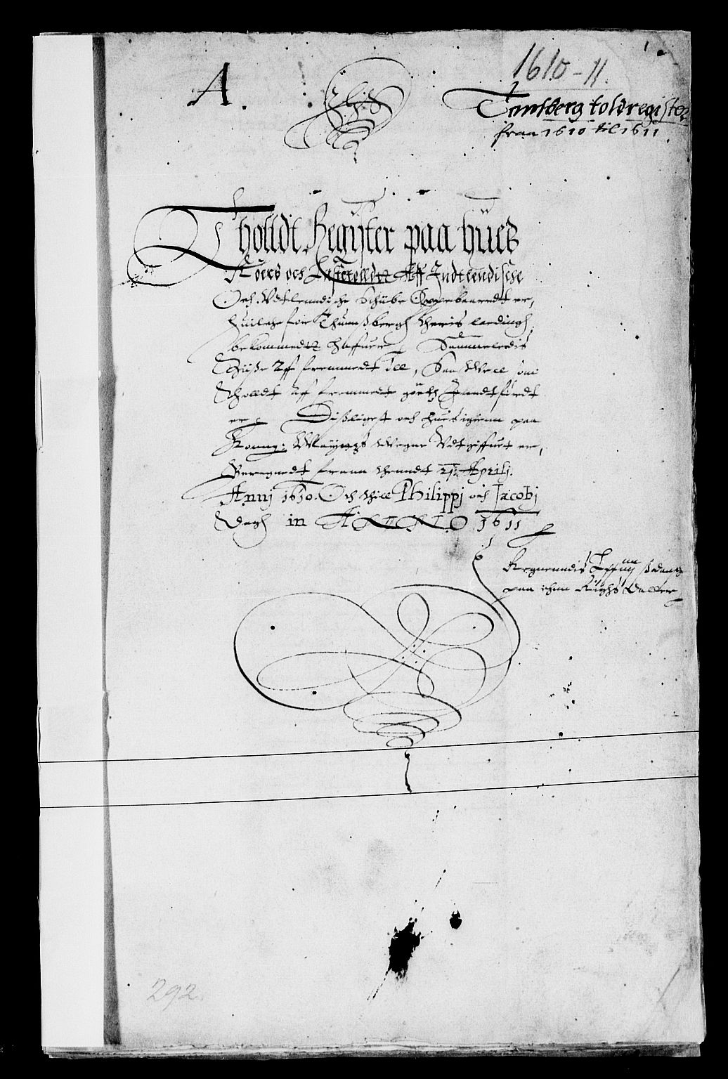 Rentekammeret inntil 1814, Reviderte regnskaper, Lensregnskaper, RA/EA-5023/R/Rb/Rba/L0025: Akershus len, 1608-1611