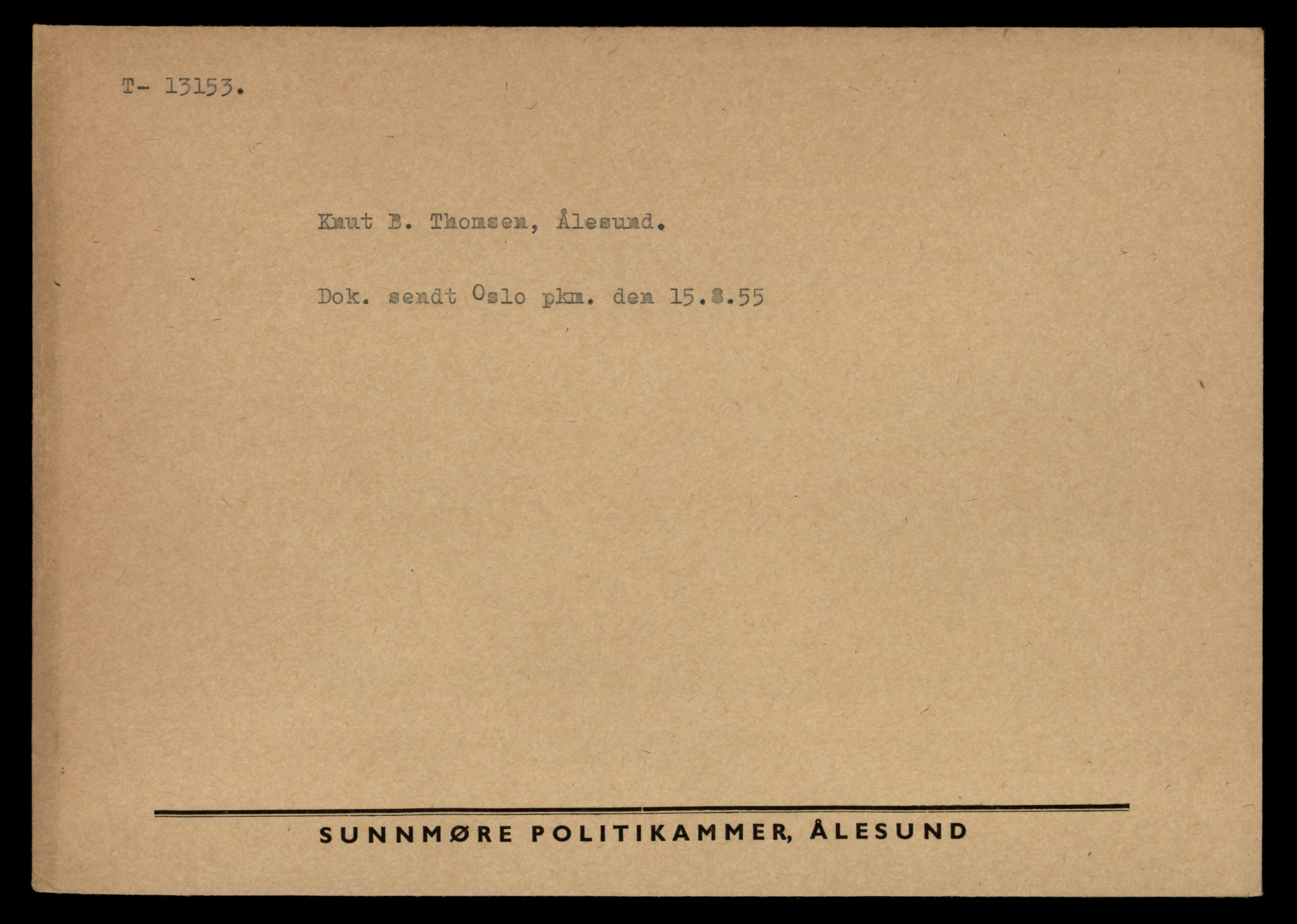 Møre og Romsdal vegkontor - Ålesund trafikkstasjon, AV/SAT-A-4099/F/Fe/L0037: Registreringskort for kjøretøy T 13031 - T 13179, 1927-1998, s. 2401