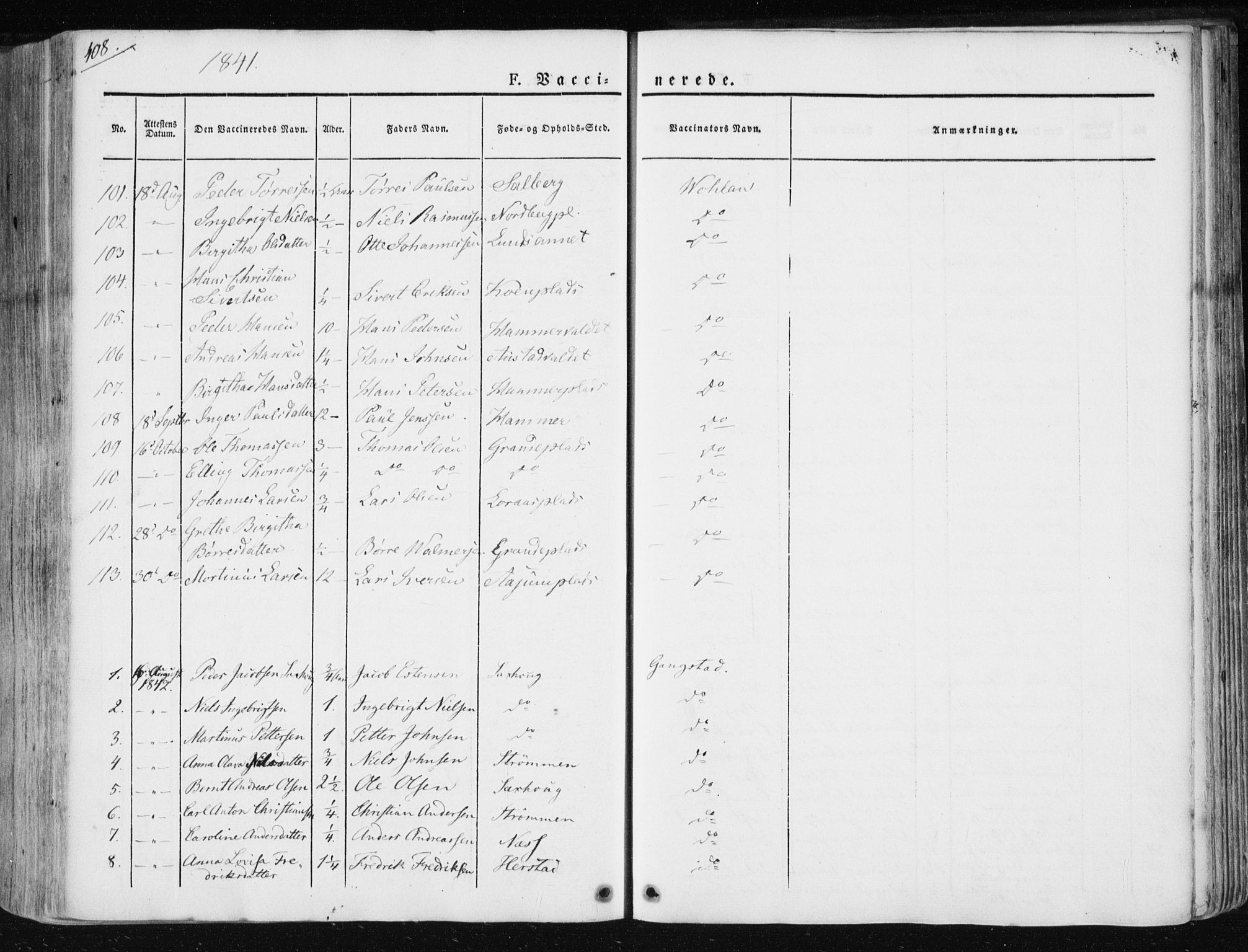 Ministerialprotokoller, klokkerbøker og fødselsregistre - Nord-Trøndelag, SAT/A-1458/730/L0280: Ministerialbok nr. 730A07 /1, 1840-1854, s. 408