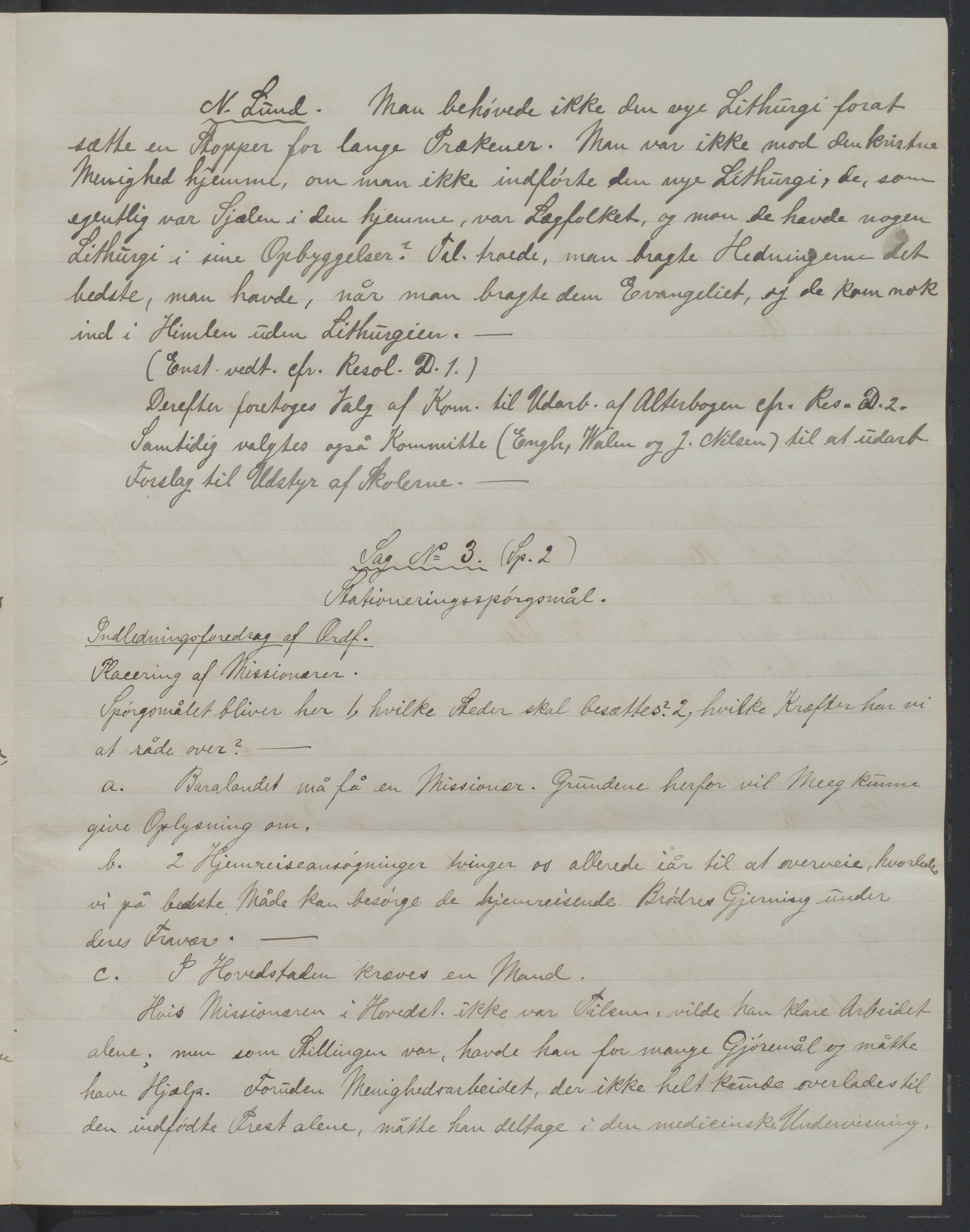 Det Norske Misjonsselskap - hovedadministrasjonen, VID/MA-A-1045/D/Da/Daa/L0038/0001: Konferansereferat og årsberetninger / Konferansereferat fra Madagaskar Innland., 1890